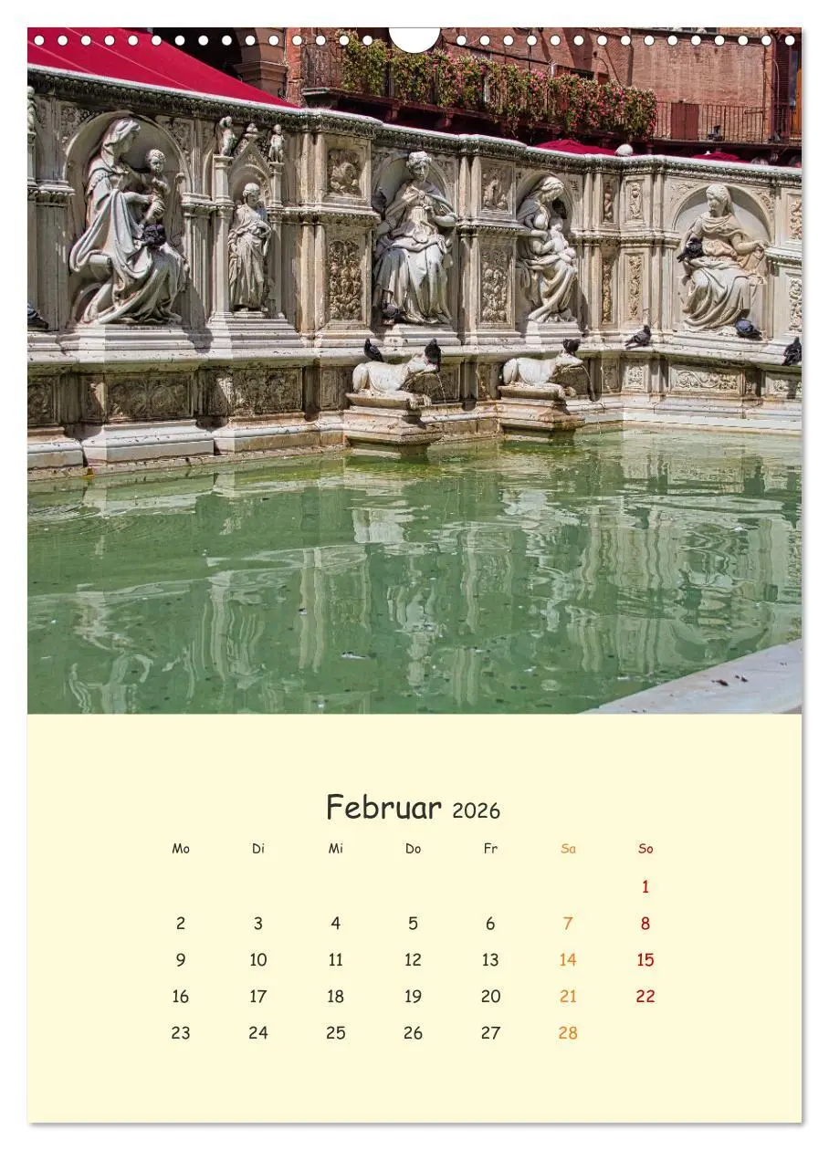 Bild: 9783516332155 | Siena - Impressionen (Wandkalender 2026 DIN A3 hoch), CALVENDO...