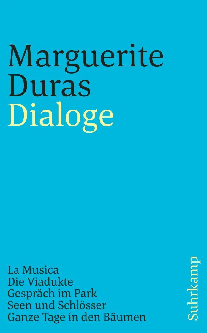 Cover: 9783518242155 | Dialoge | Marguerite Duras | Taschenbuch | 272 S. | Deutsch | 2019
