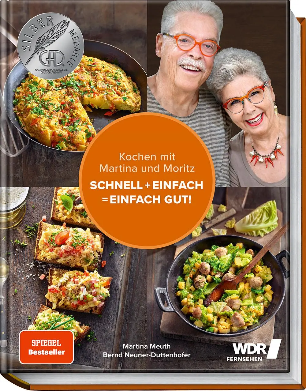 Cover: 9783954532155 | Kochen mit Martina und Moritz - Schnell + einfach = einfach gut!