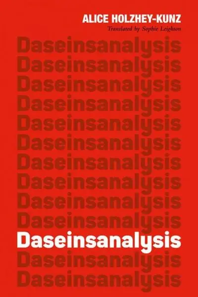 Cover: 9781853432255 | Holzhey-Kunz, A: Daseinsanalysis | Alice Holzhey-Kunz | Taschenbuch