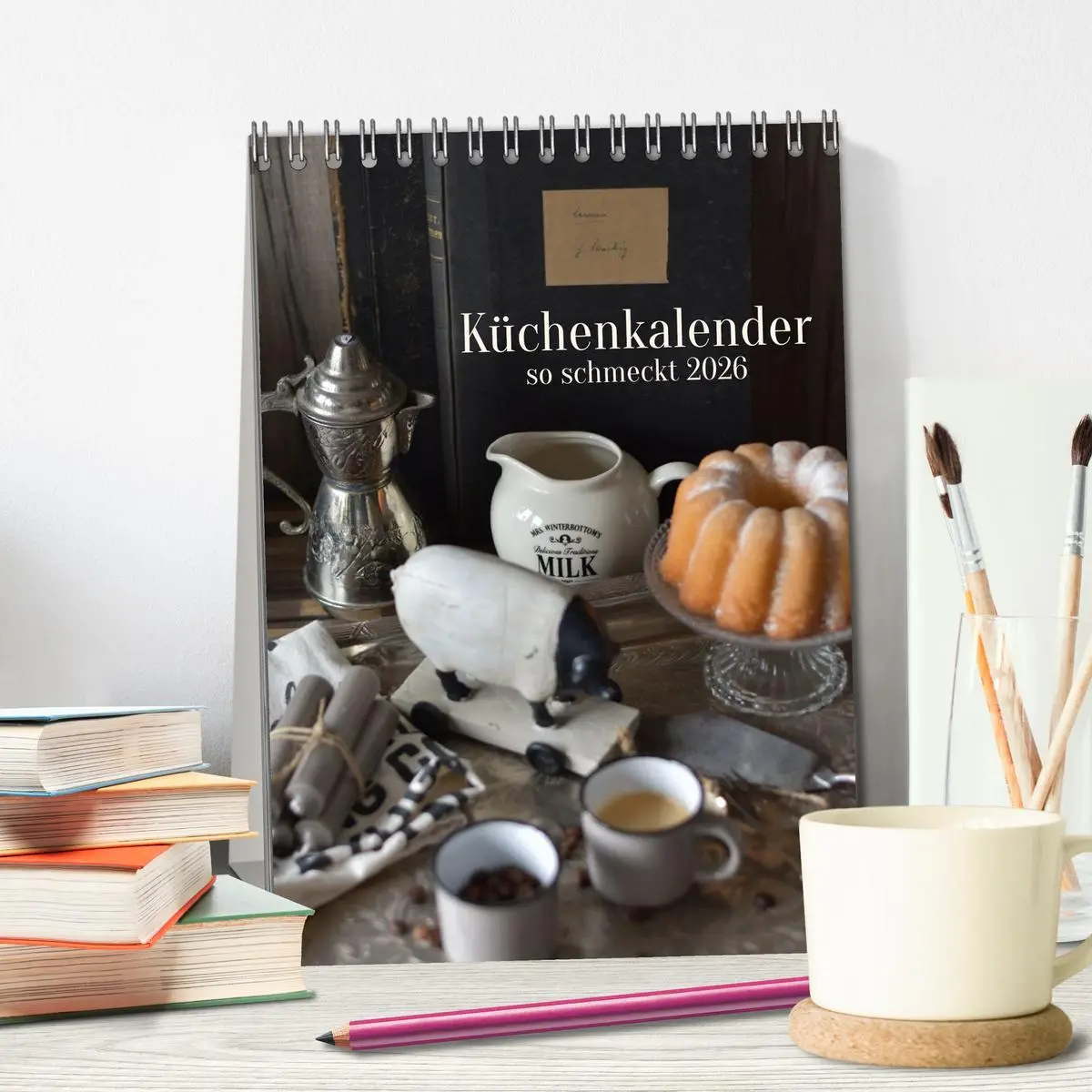 Bild: 9783457302255 | Küchenkalender - so schmeckt 2026 (Tischkalender 2026 DIN A5 hoch),...