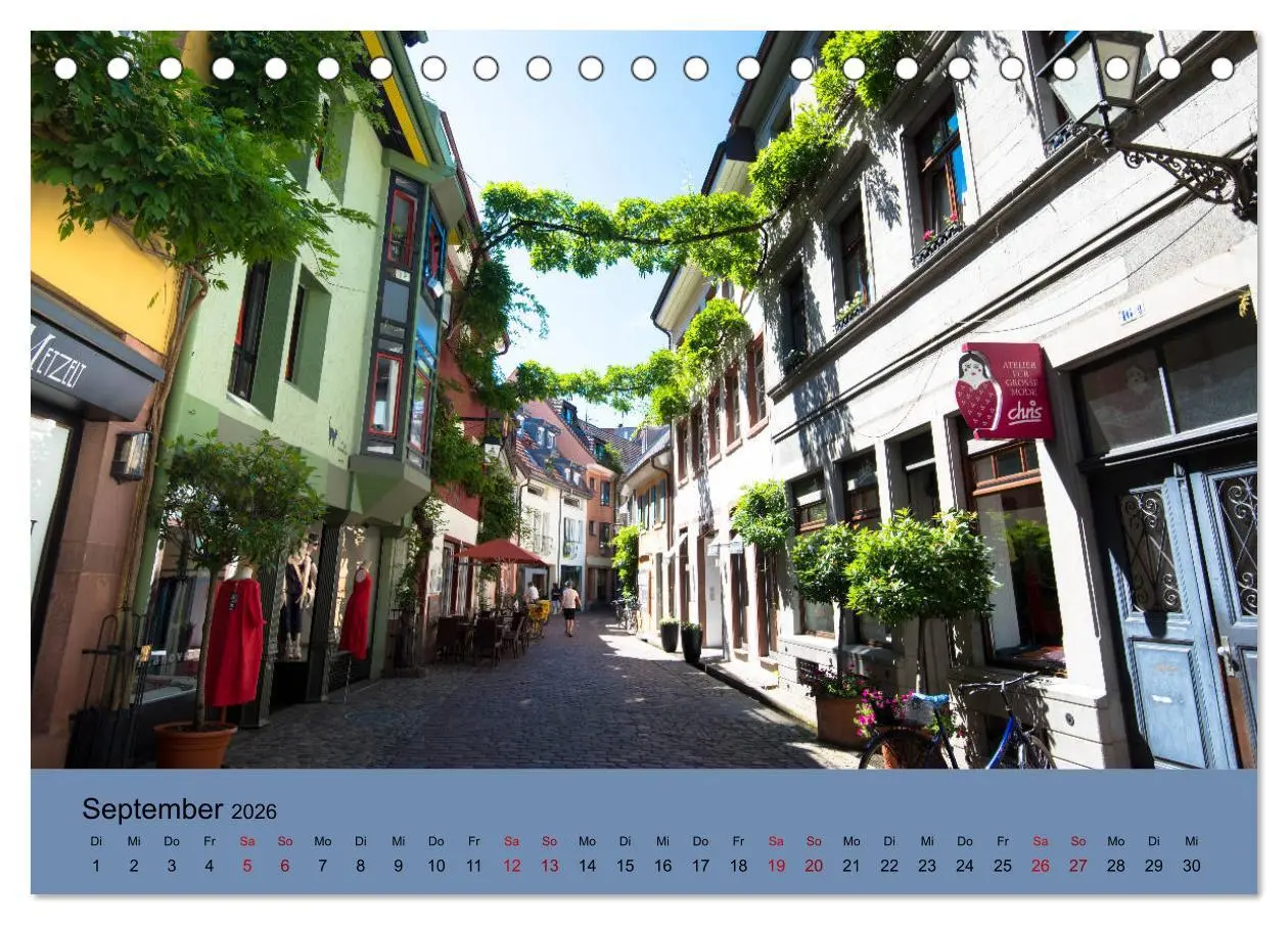 Bild: 9783457852255 | Wundervolles Freiburg (Tischkalender 2026 DIN A5 quer), CALVENDO...