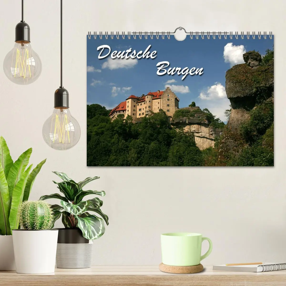 Bild: 9783516182255 | Deutsche Burgen (Wandkalender 2026 DIN A4 quer), CALVENDO...