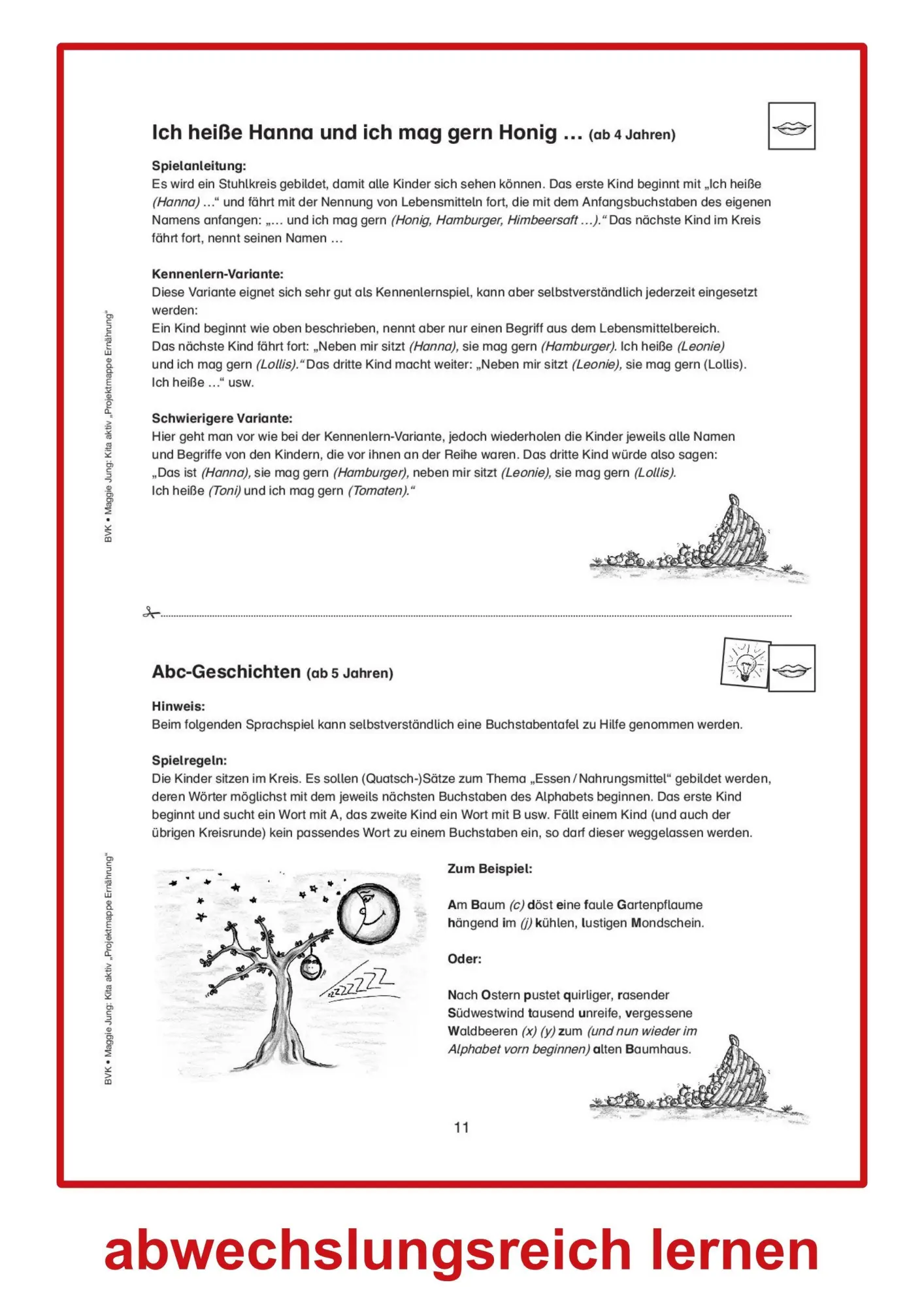 Bild: 9783867402255 | Kita Aktiv - Projektmappe Ernährung | Maggie Jung | Broschüre | 84 S.