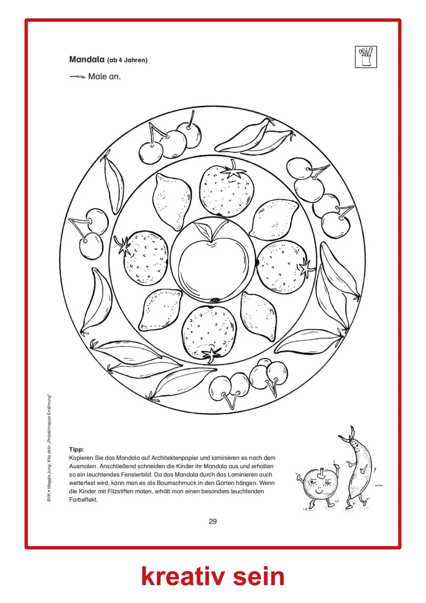 Bild: 9783867402255 | Kita Aktiv - Projektmappe Ernährung | Maggie Jung | Broschüre | 84 S.