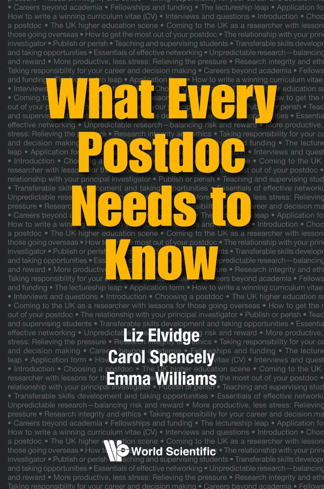 Cover: 9781786342355 | WHAT EVERY POSTDOC NEEDS TO KNOW | Elvidge | Taschenbuch | Englisch