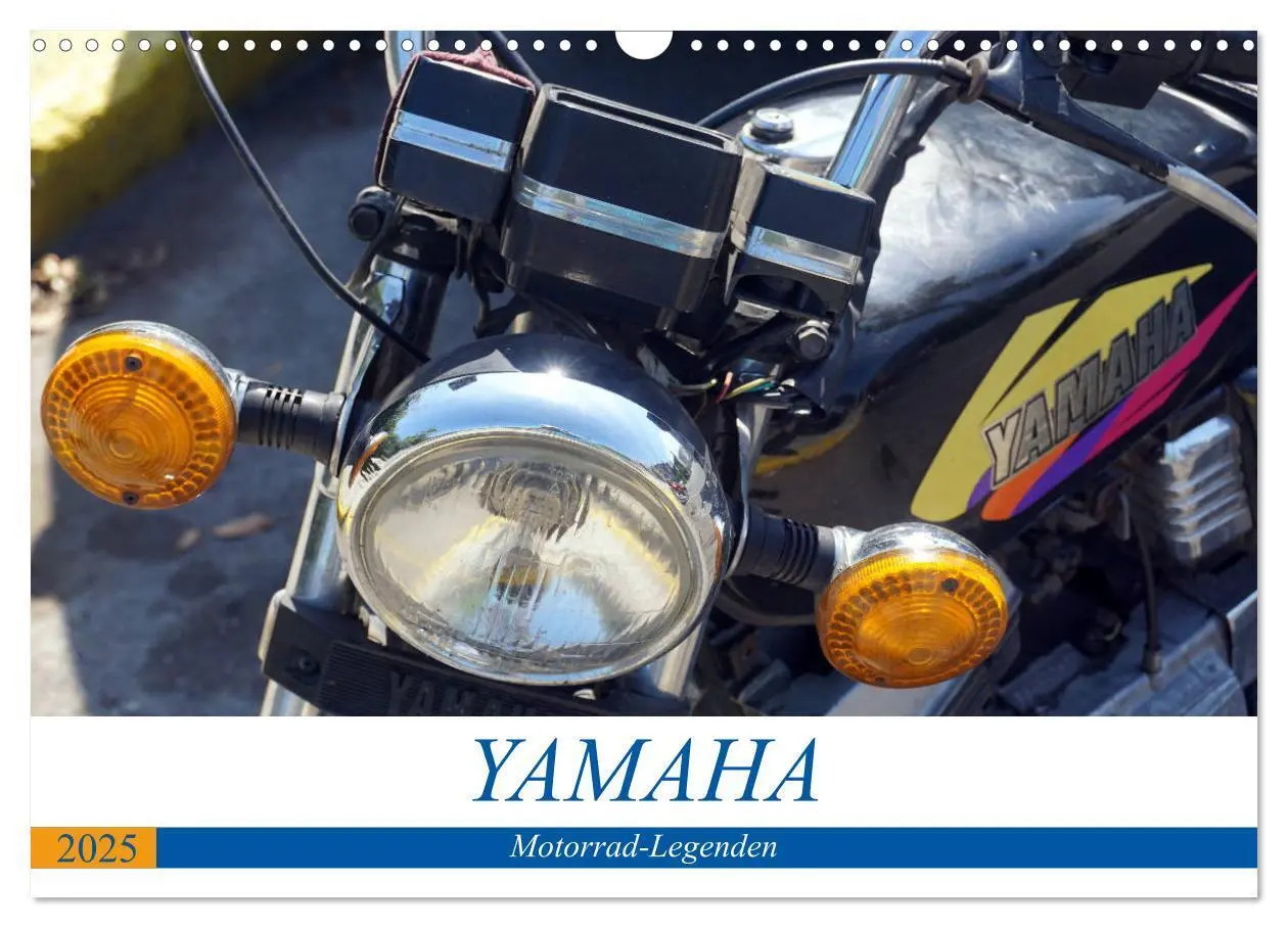 Cover: 9783435372355 | YAMAHA - Motorrad-Legenden (Wandkalender 2025 DIN A3 quer),...