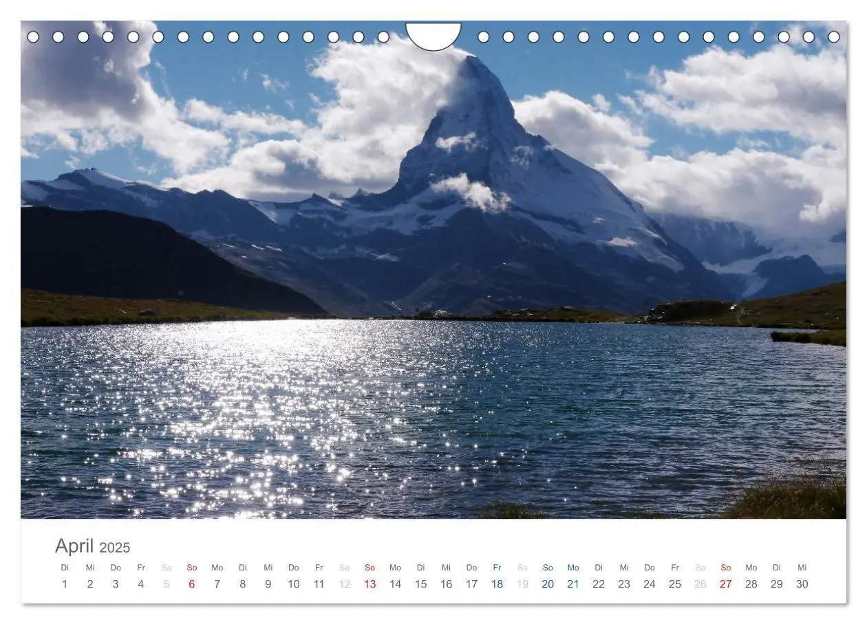Bild: 9783435682355 | Magie Matterhorn (Wandkalender 2025 DIN A4 quer), CALVENDO...
