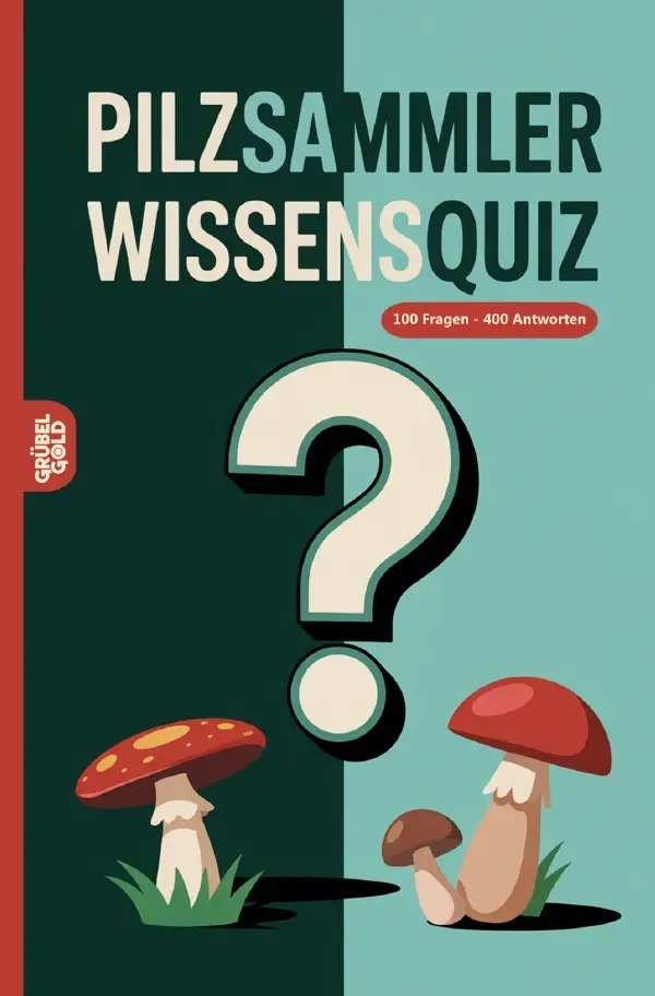 Cover: 9783565132355 | Pilzsammler Wissensquiz | Grübelgold Rätselhefte | Taschenbuch | 2025