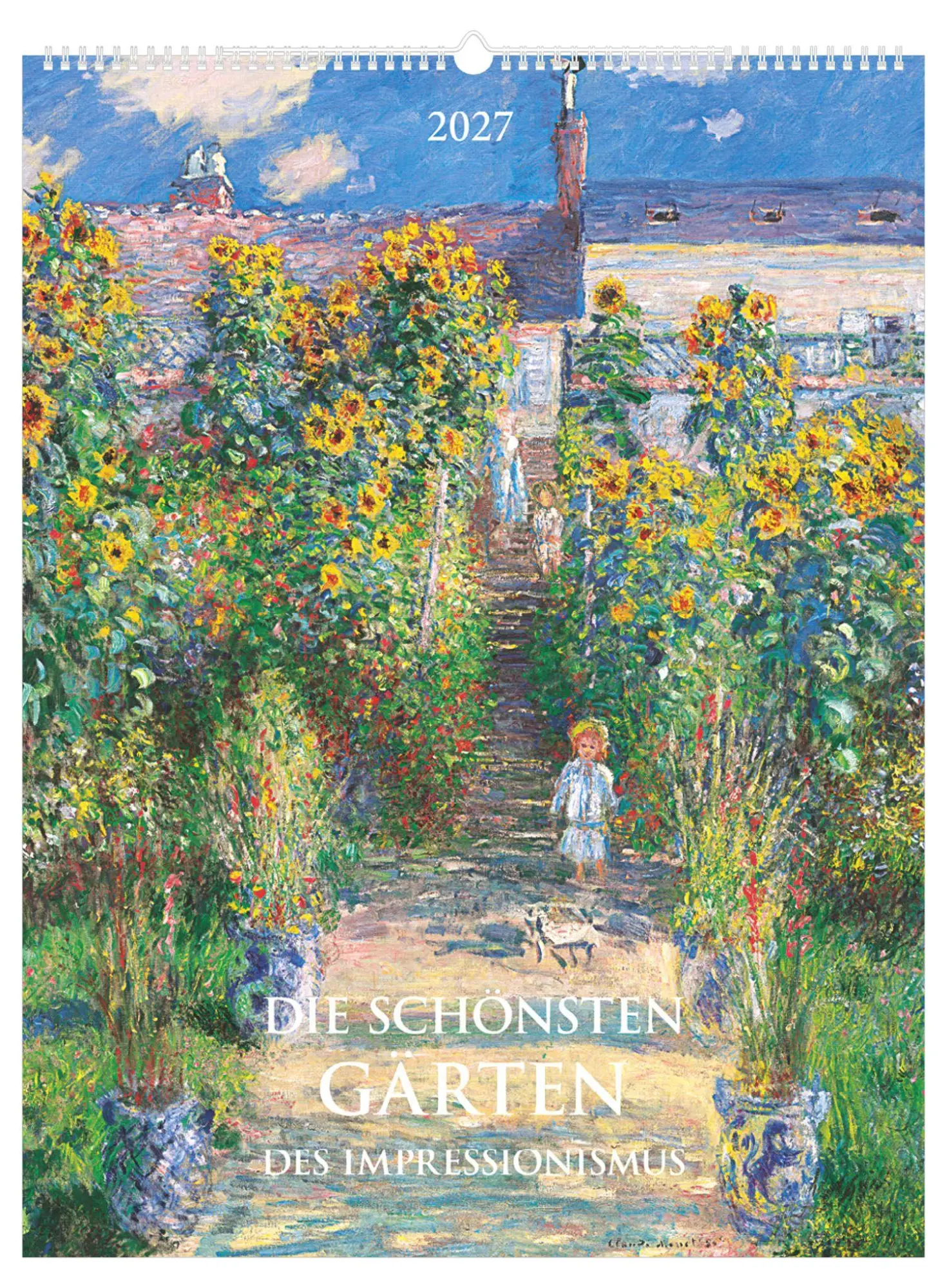 Cover: 4069095012455 | Die schönsten Gärten des Impressionismus 2027 | KG | Kalender | 14 S.