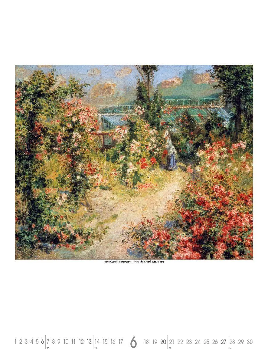 Bild: 4069095012455 | Die schönsten Gärten des Impressionismus 2027 | KG | Kalender | 14 S.