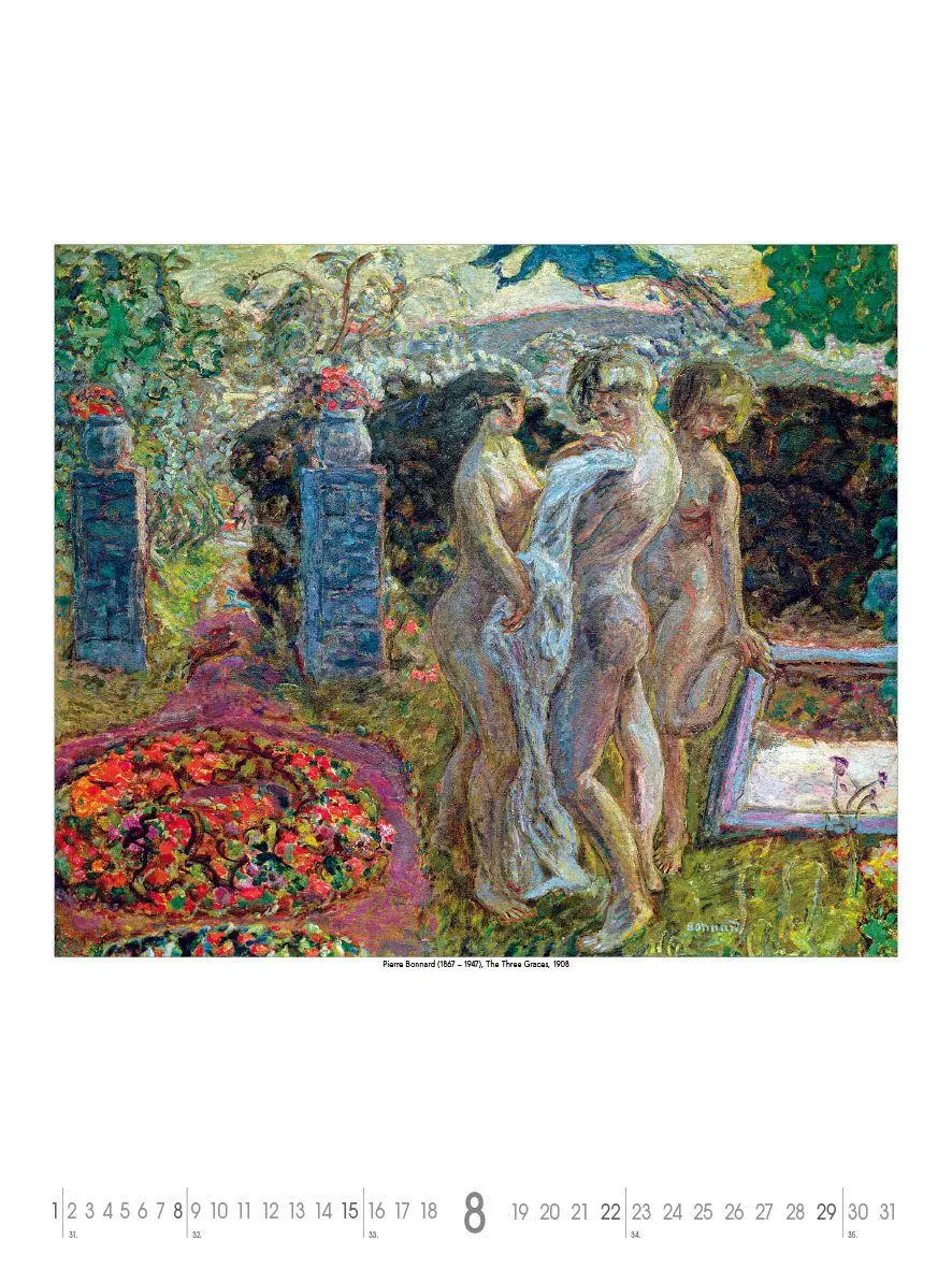 Bild: 4069095012455 | Die schönsten Gärten des Impressionismus 2027 | KG | Kalender | 14 S.