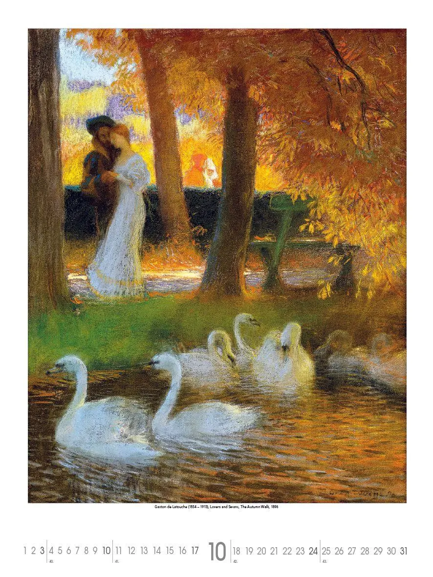 Bild: 4069095012455 | Die schönsten Gärten des Impressionismus 2027 | KG | Kalender | 14 S.