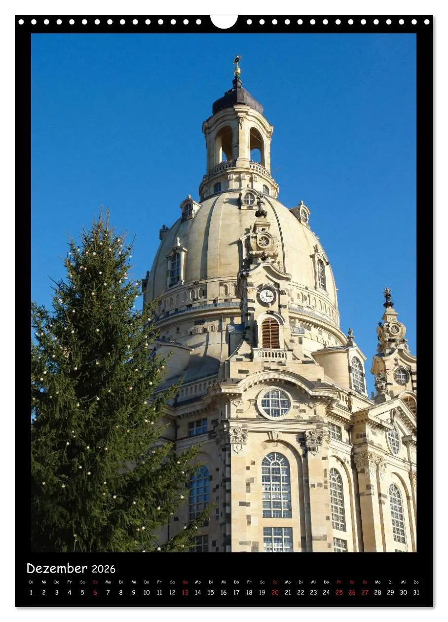 Bild: 9783516472455 | Frauenkirche Dresden (Wandkalender 2026 DIN A3 hoch), CALVENDO...