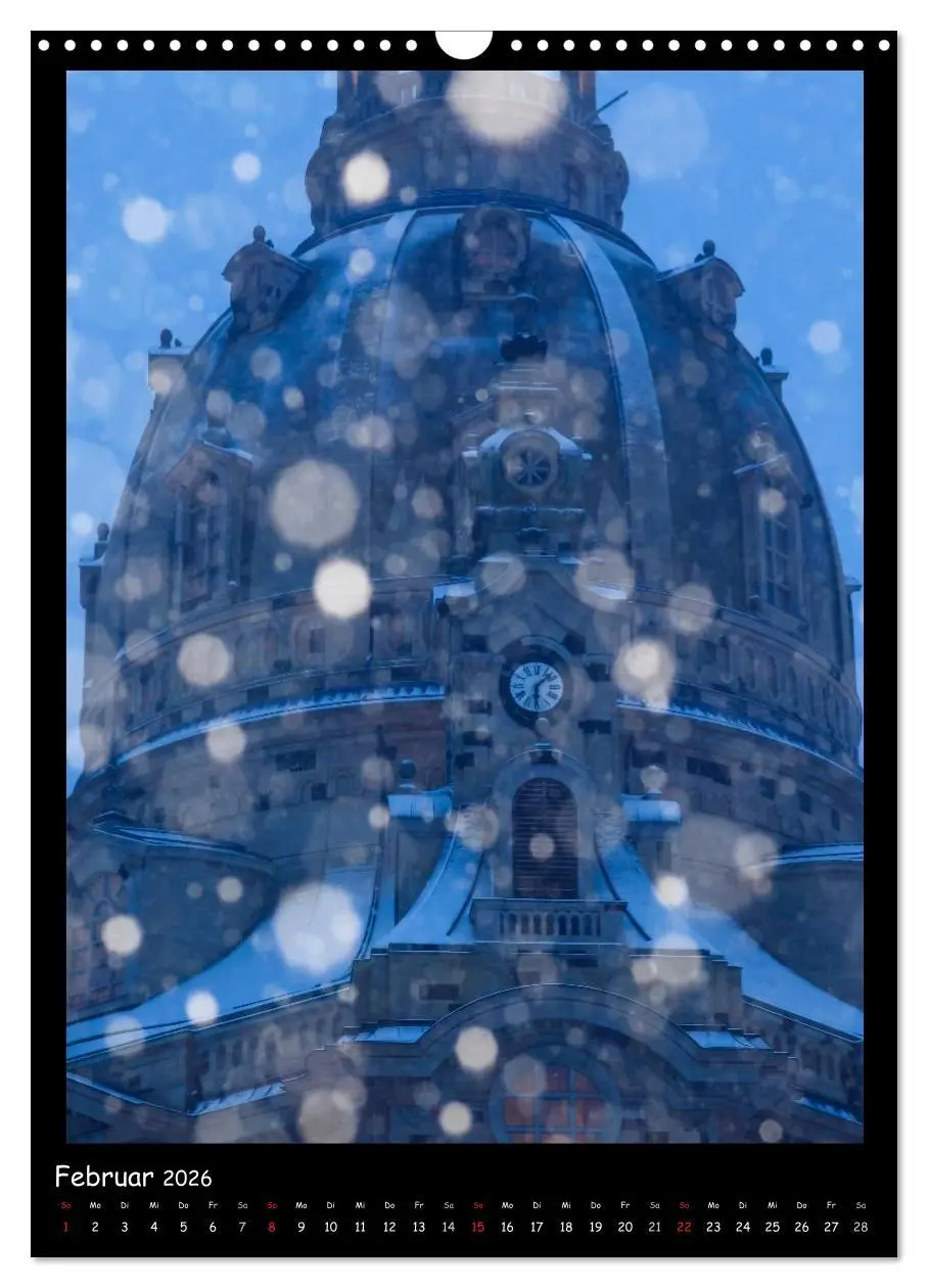 Bild: 9783516472455 | Frauenkirche Dresden (Wandkalender 2026 DIN A3 hoch), CALVENDO...