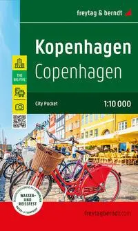 Cover: 9783707922455 | Kopenhagen, Stadtplan 1:10.000, freytag &amp; berndt | Freytag &amp; Berndt