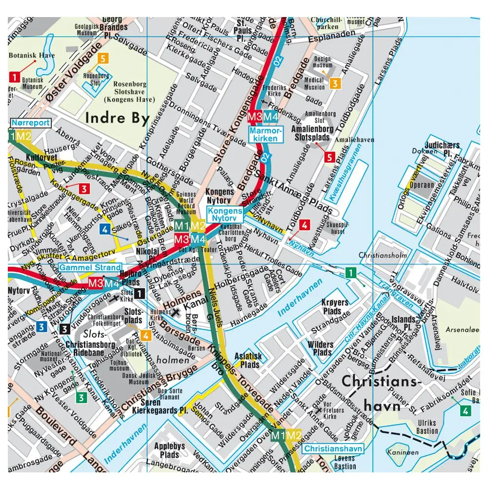 Bild: 9783707922455 | Kopenhagen, Stadtplan 1:10.000, freytag &amp; berndt | Freytag &amp; Berndt