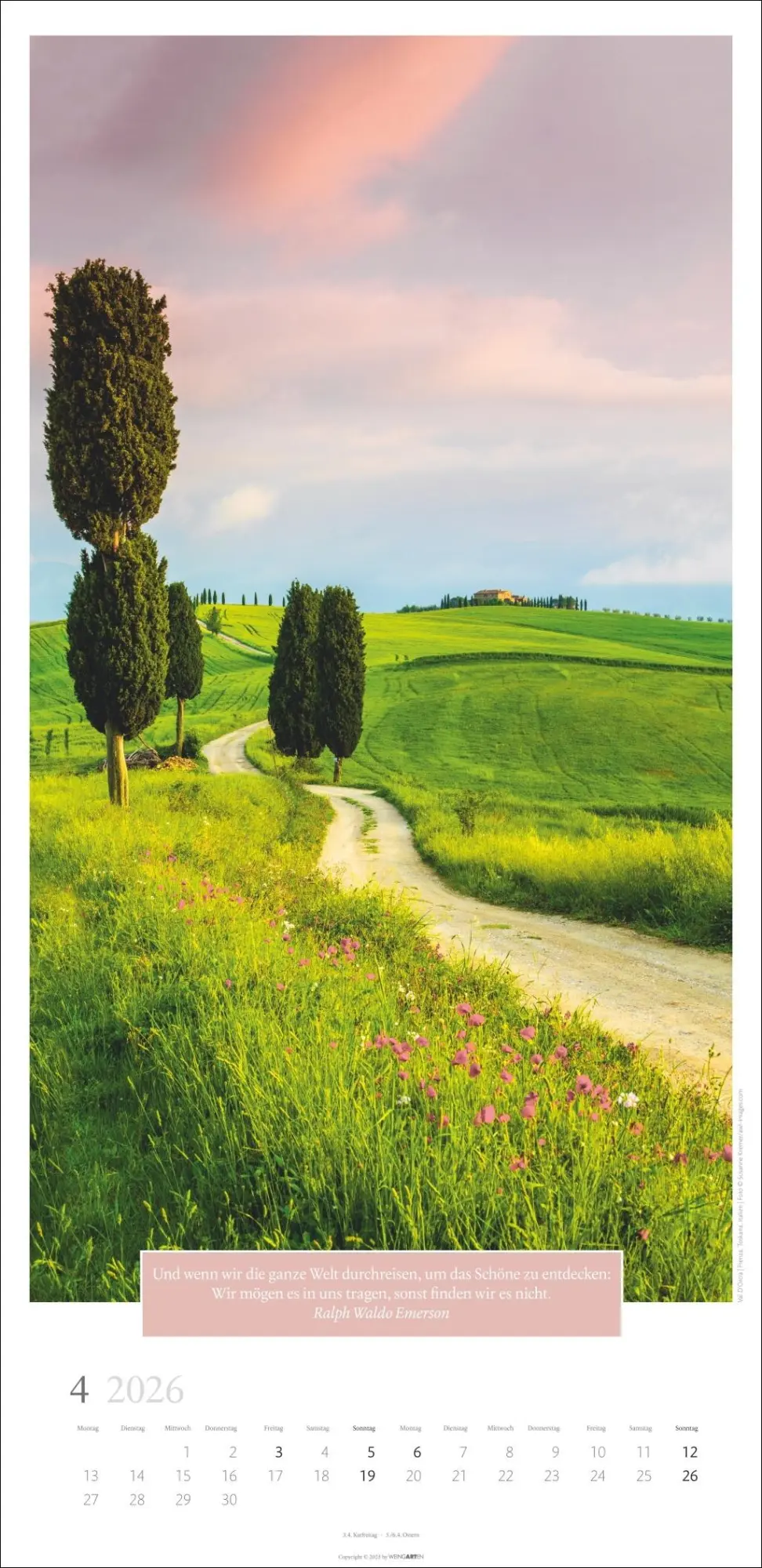 Bild: 9783839902455 | Traumhafte Wege Kalender 2026 | Cornelia Dörr | Kalender | 14 S.