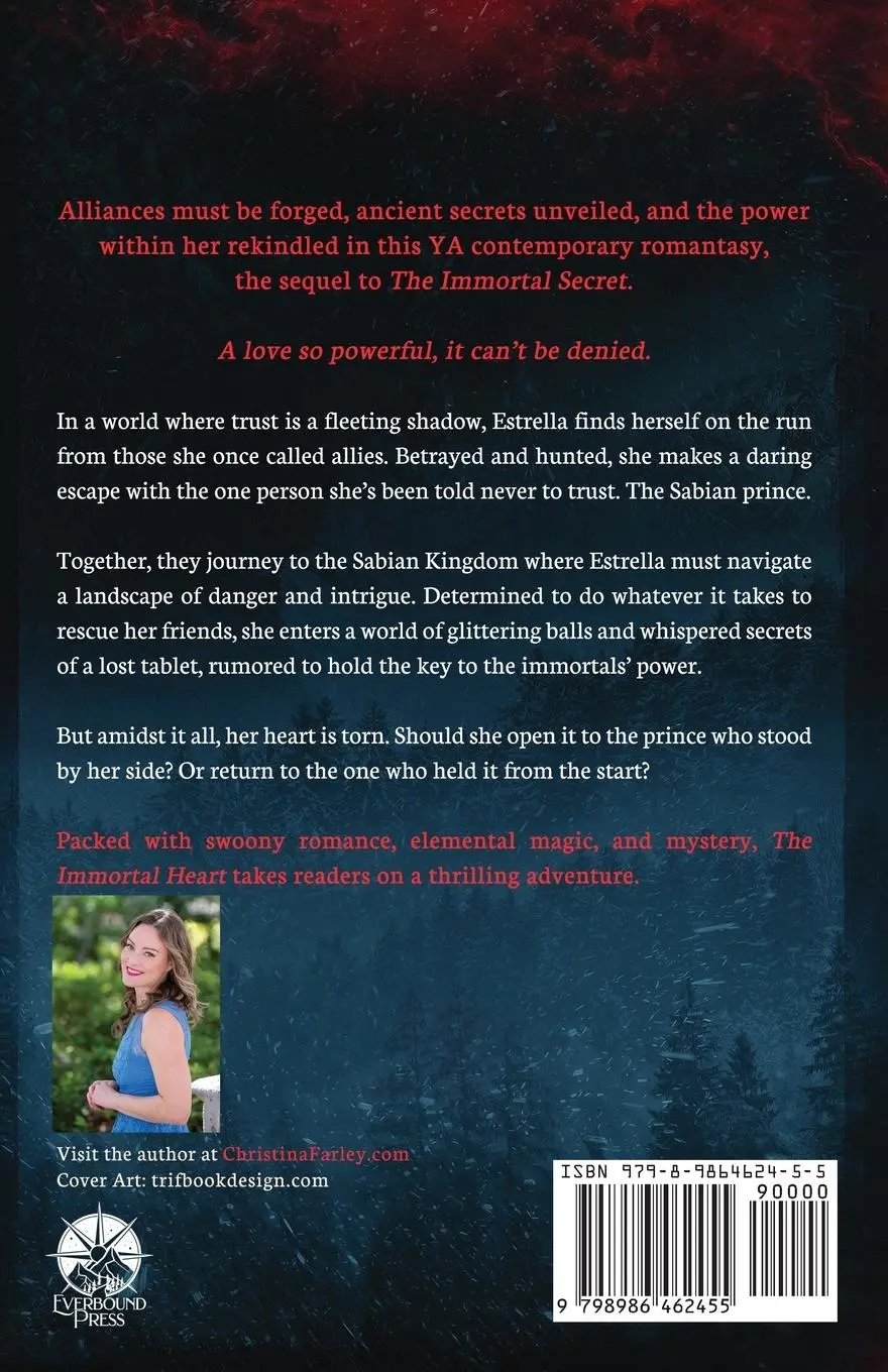 Rückseite: 9798986462455 | The Immortal Heart | Christina Farley | Taschenbuch | Englisch | 2024