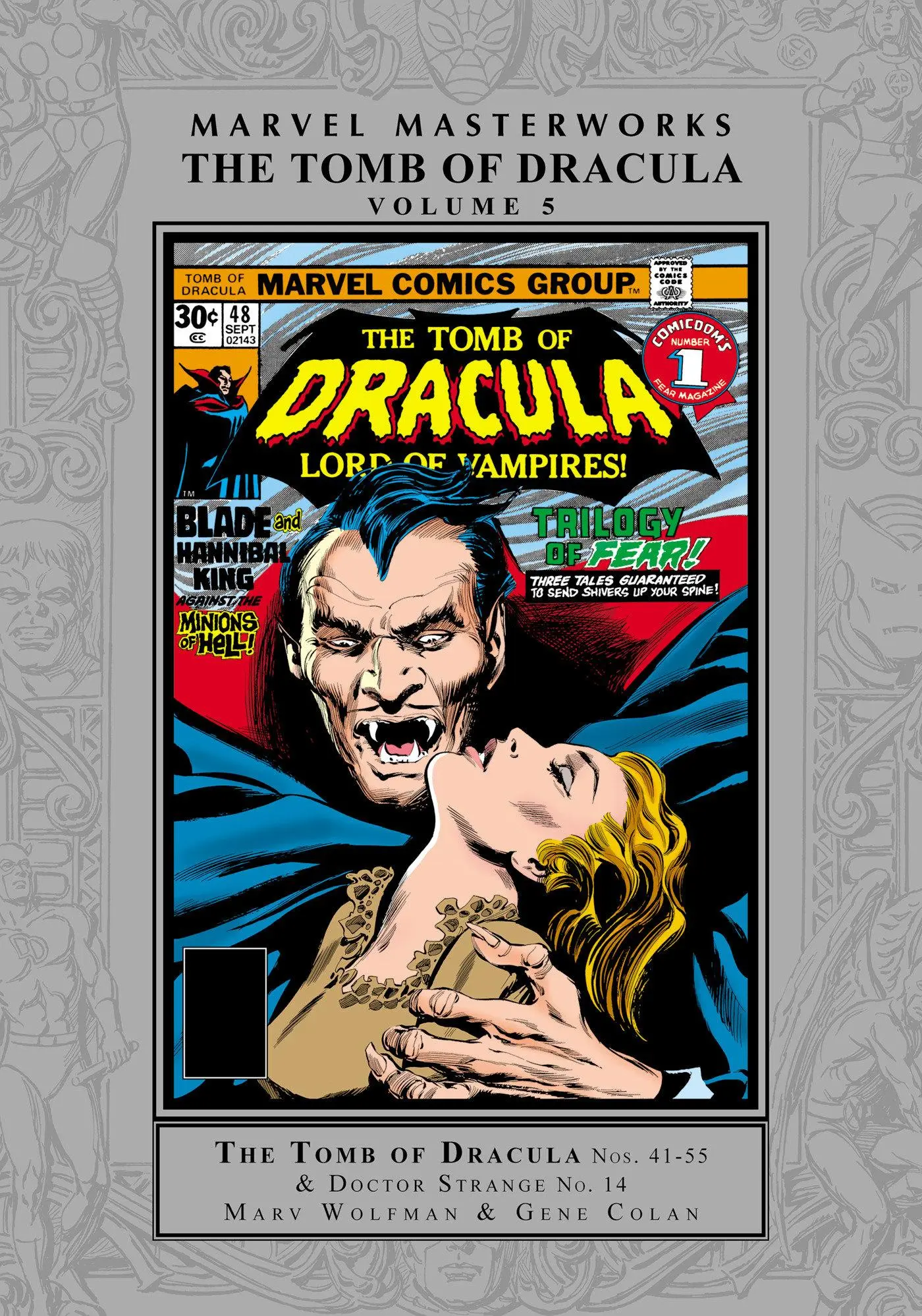 Cover: 9781302962555 | Marvel Masterworks: The Tomb of Dracula Vol. 5 | Marv Wolfman (u. a.)
