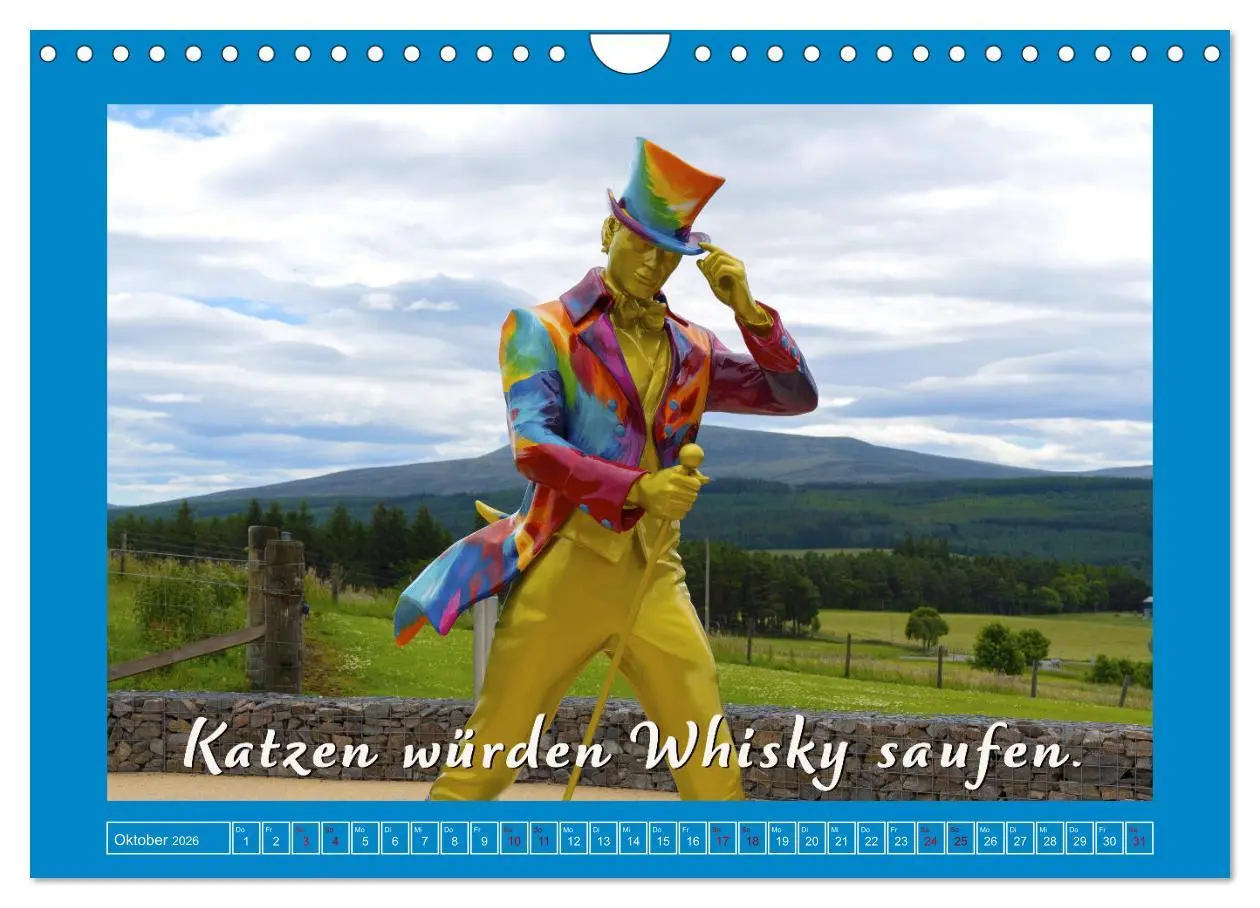 Bild: 9783457372555 | Whisky-Werbesprüche (Wandkalender 2026 DIN A4 quer), CALVENDO...