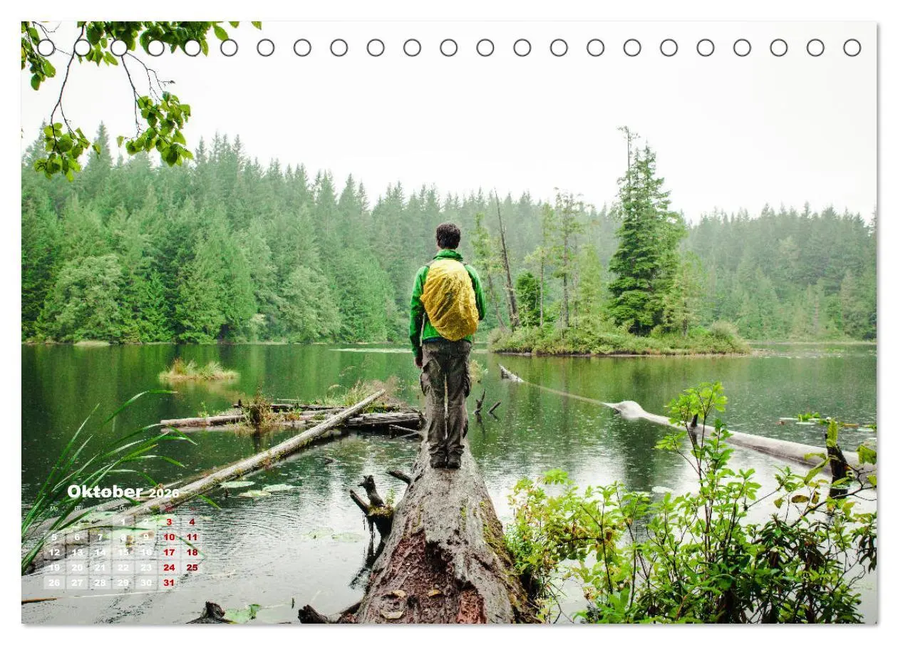 Bild: 9783457752555 | Vancouver &amp; British Columbia (Tischkalender 2026 DIN A5 quer),...