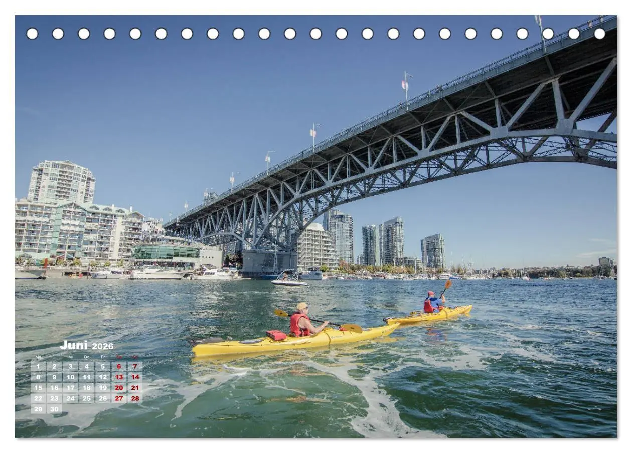 Bild: 9783457752555 | Vancouver &amp; British Columbia (Tischkalender 2026 DIN A5 quer),...