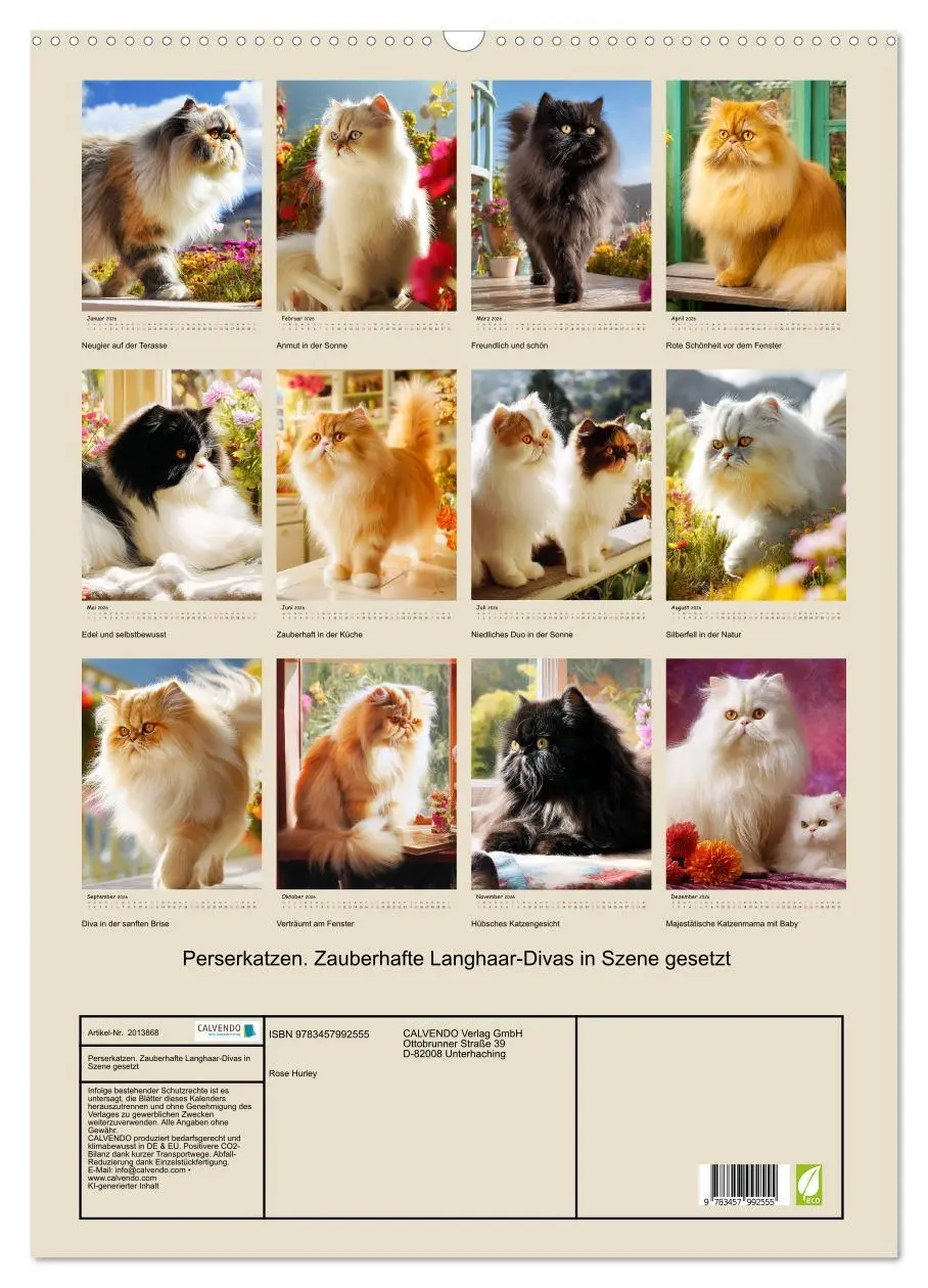 Bild: 9783457992555 | Perserkatzen. Zauberhafte Langhaar-Divas in Szene gesetzt...