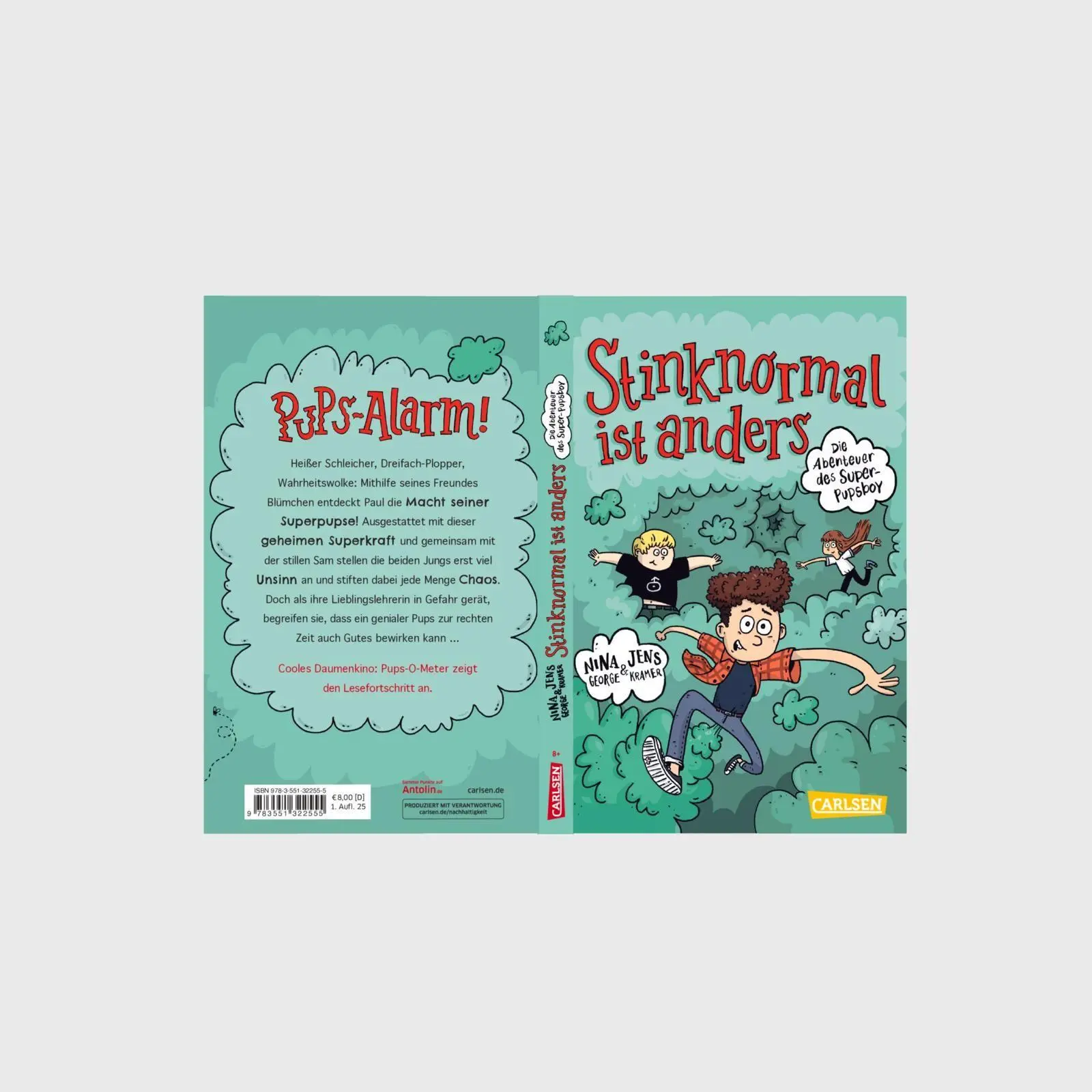 Bild: 9783551322555 | Die Abenteuer des Super-Pupsboy 1: Stinknormal ist anders | Buch