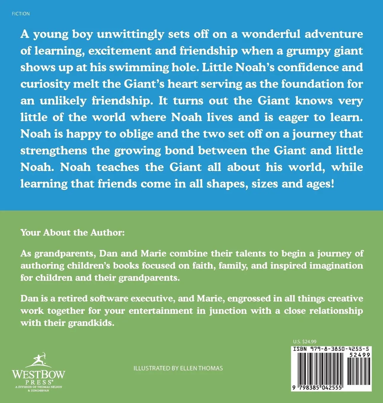 Rückseite: 9798385042555 | Noah and the Giant | Dan Nolting (u. a.) | Buch | Englisch | 2025