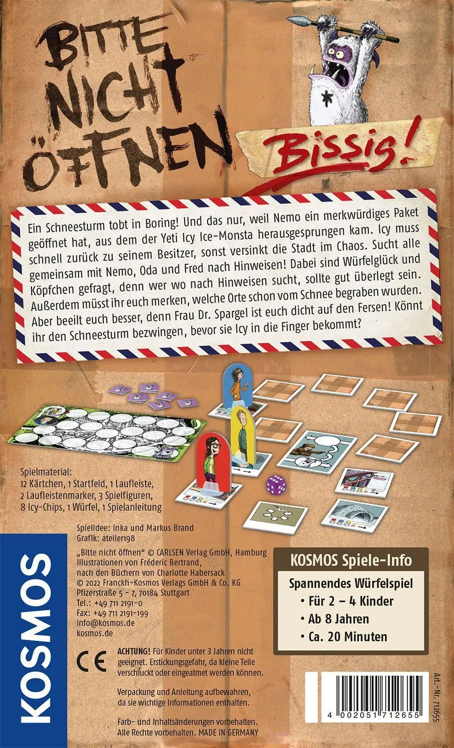 Bild: 4002051712655 | Bitte nicht öffnen - Bissig! | Spiel | Brettspiel | 712655 | Deutsch