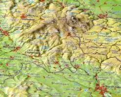 Bild: 4280000002655 | Reliefpostkarte Harz | André Markgraf (u. a.) | Taschenbuch | Deutsch