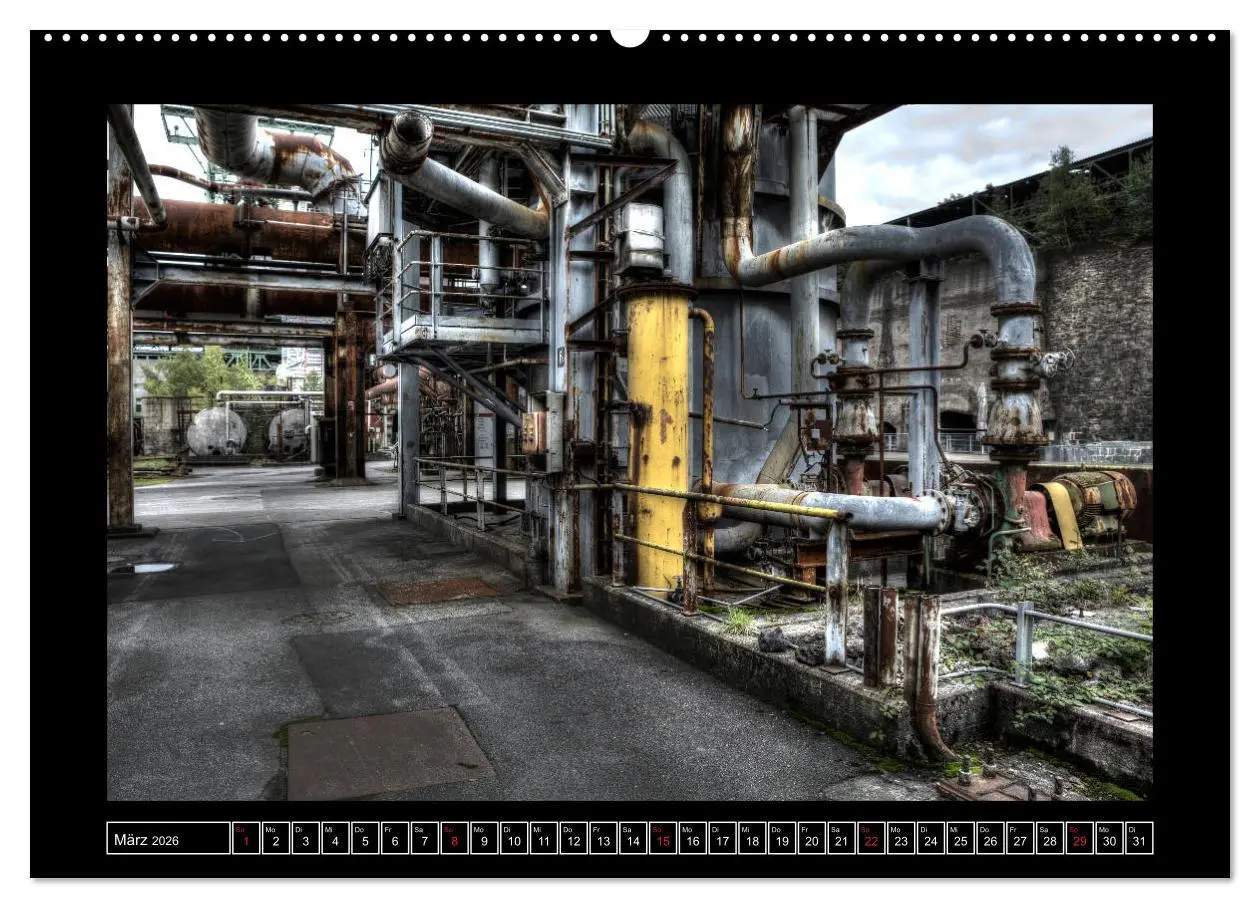 Bild: 9783457672655 | Rost - Quer durch's Ruhrgebiet (hochwertiger Premium Wandkalender...