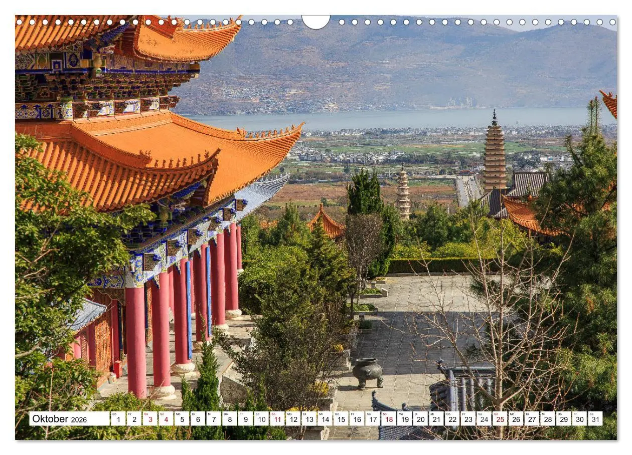 Bild: 9783457812655 | Zauber Chinas (Wandkalender 2026 DIN A3 quer), CALVENDO Monatskalender