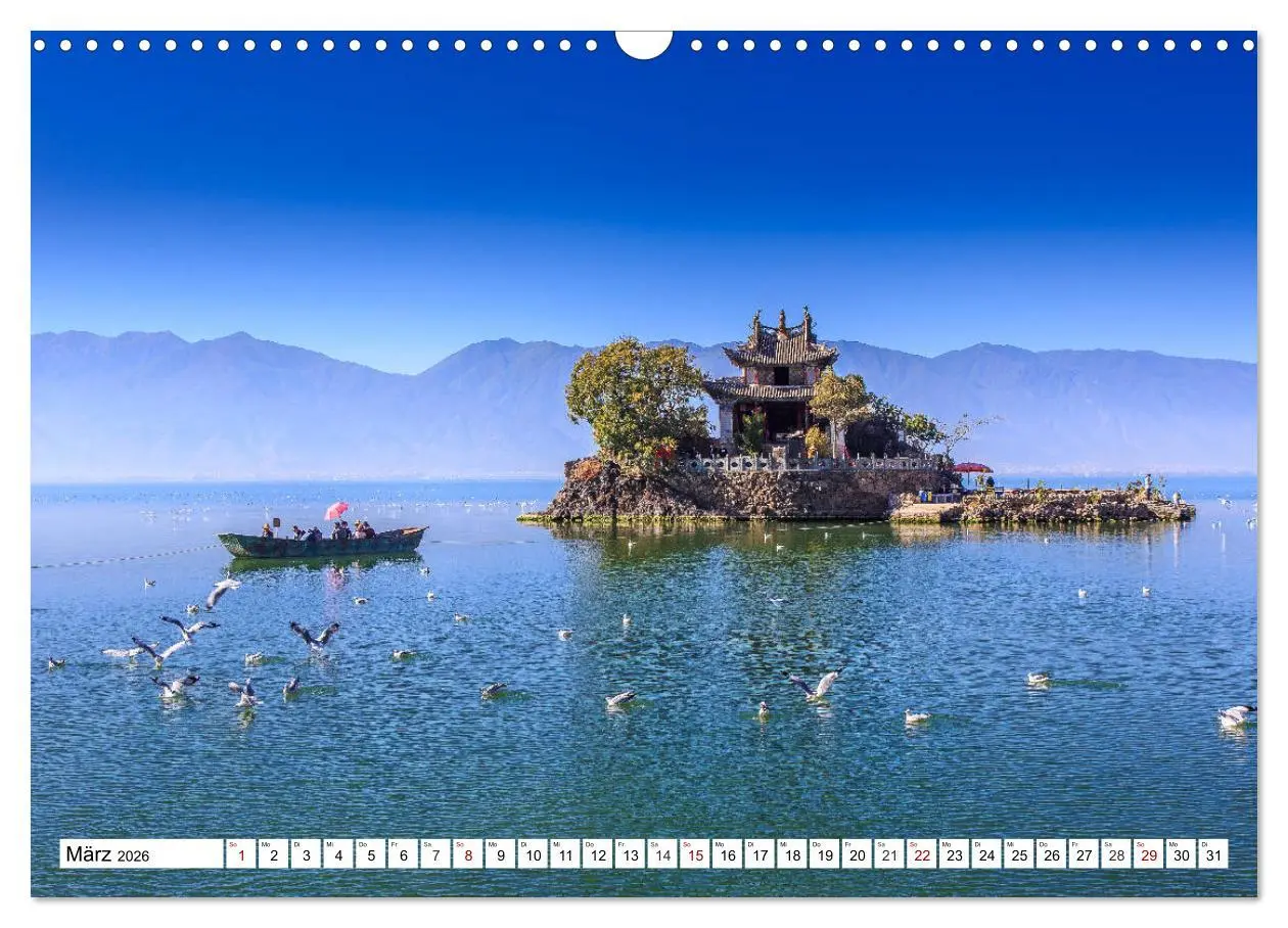 Bild: 9783457812655 | Zauber Chinas (Wandkalender 2026 DIN A3 quer), CALVENDO Monatskalender
