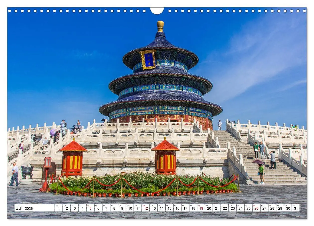 Bild: 9783457812655 | Zauber Chinas (Wandkalender 2026 DIN A3 quer), CALVENDO Monatskalender