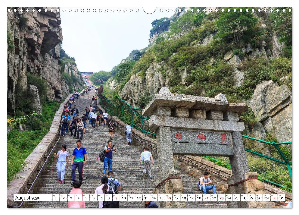 Bild: 9783457812655 | Zauber Chinas (Wandkalender 2026 DIN A3 quer), CALVENDO Monatskalender