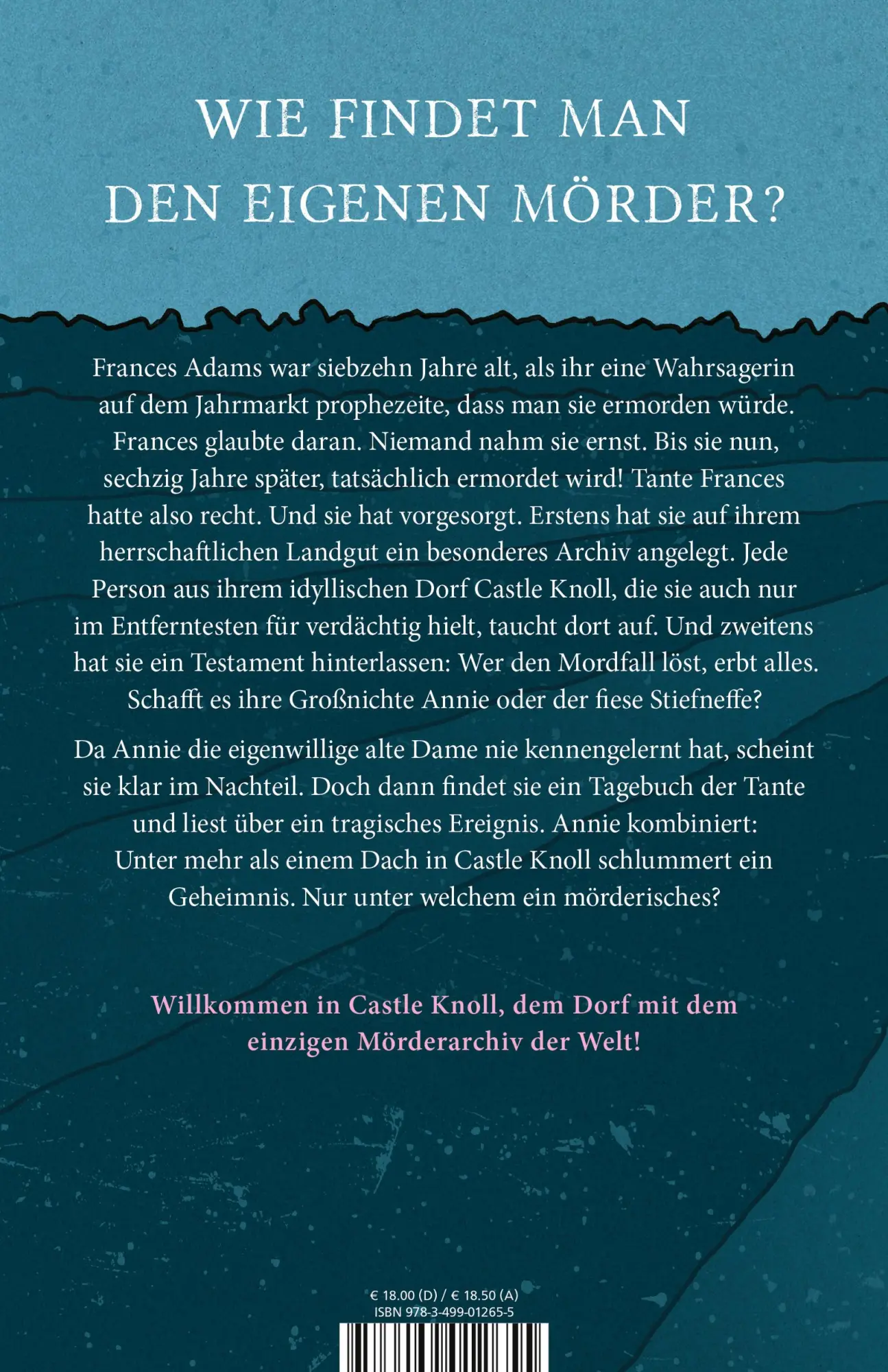 Rückseite: 9783499012655 | Das Mörderarchiv | Kristen Perrin | Taschenbuch | 400 S. | Deutsch