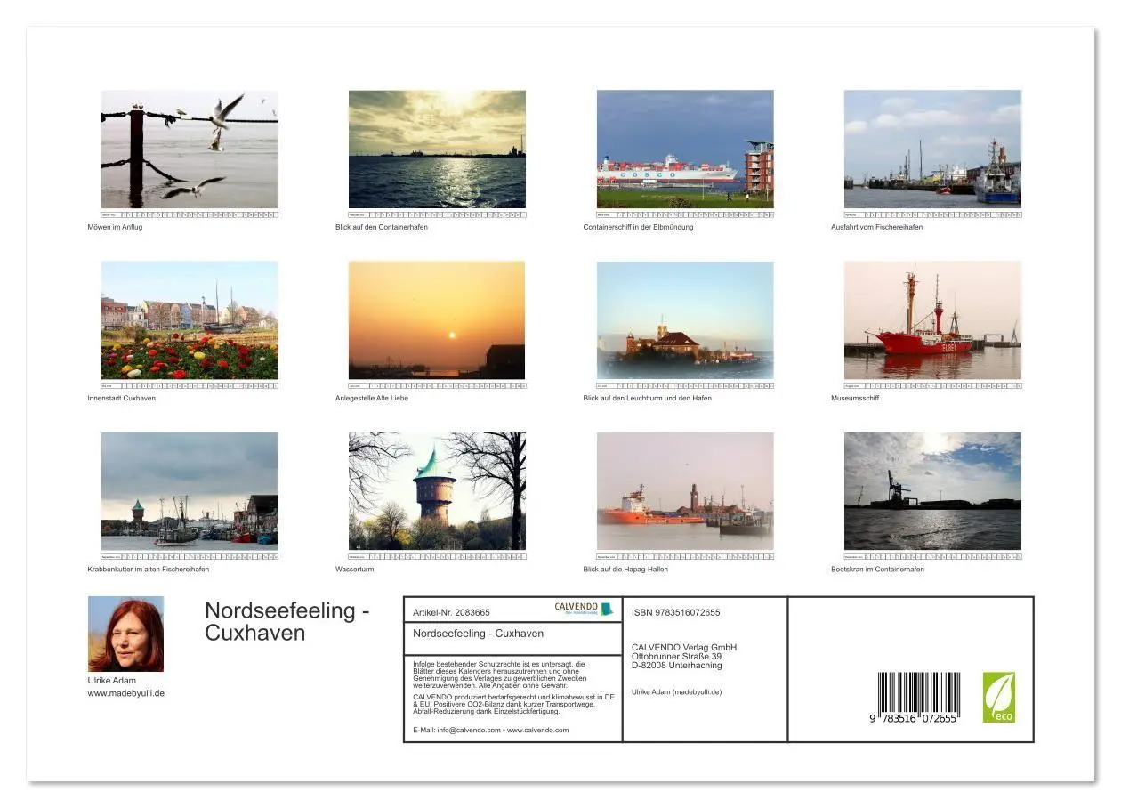 Bild: 9783516072655 | Nordseefeeling - Cuxhaven (Wandkalender 2026 DIN A3 quer), CALVENDO...