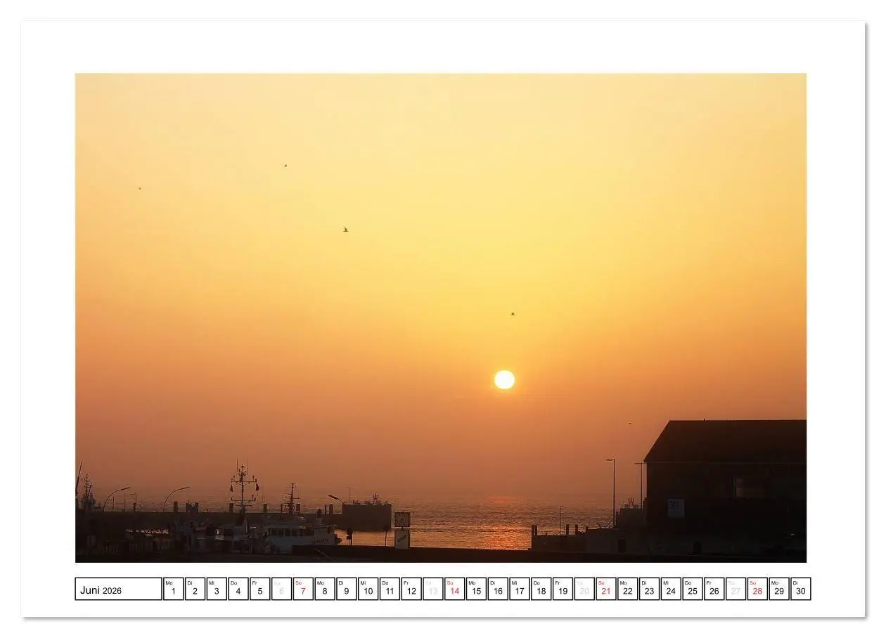 Bild: 9783516072655 | Nordseefeeling - Cuxhaven (Wandkalender 2026 DIN A3 quer), CALVENDO...
