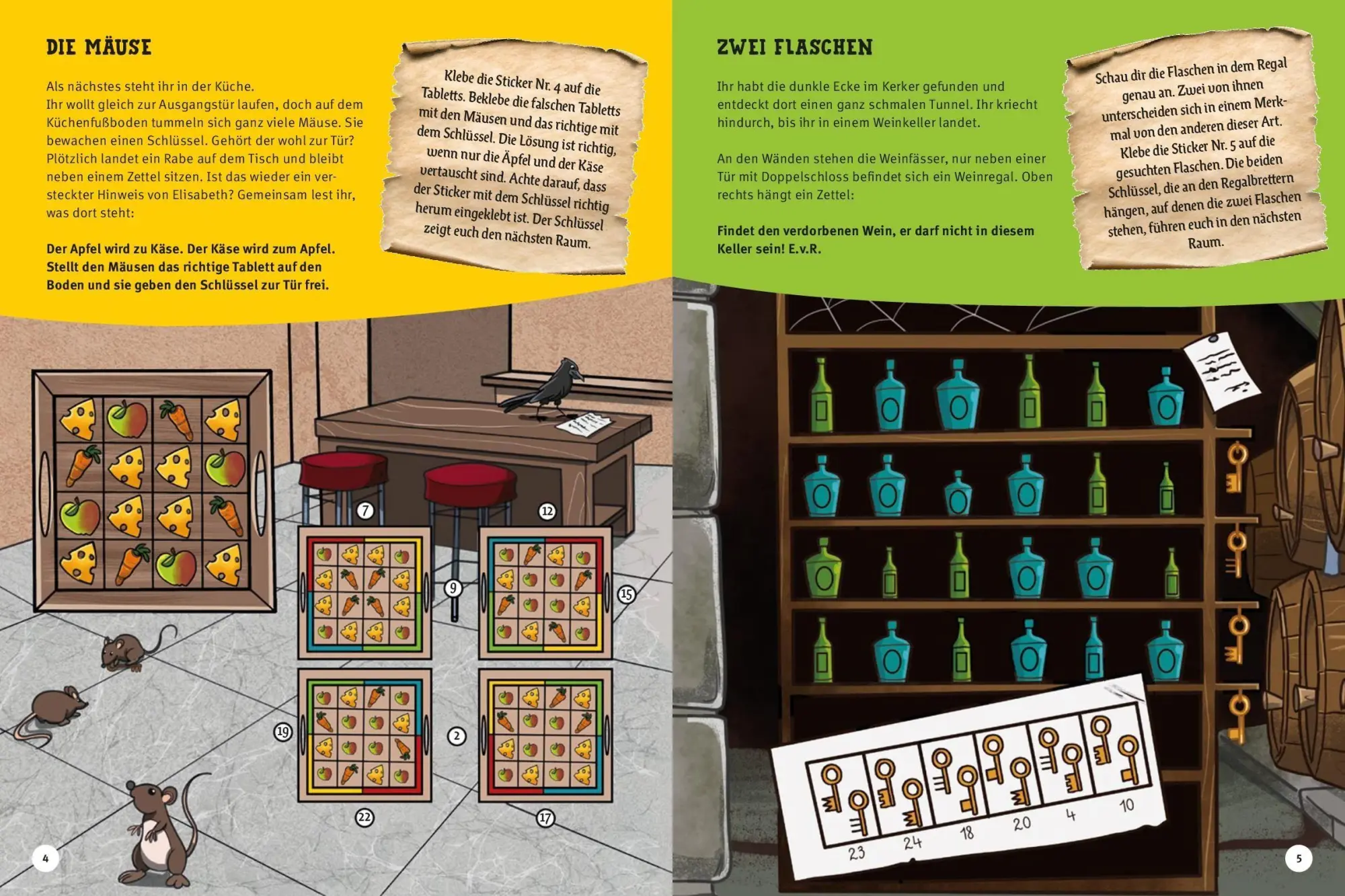Bild: 9783849952655 | Escape-Rätselbuch mit Stickern: Das rätselhafte Schloss | Hiese | Buch