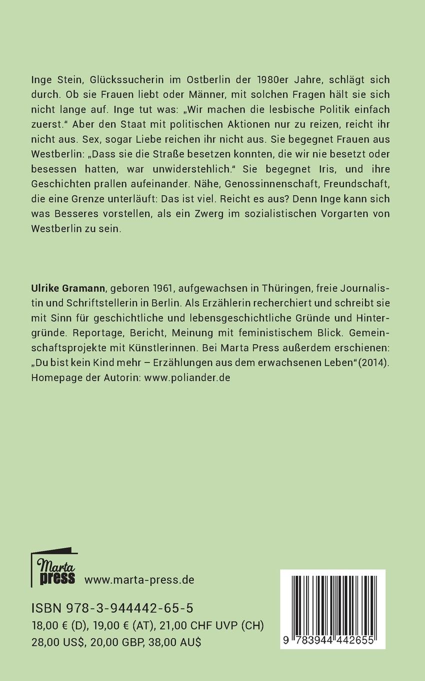Rückseite: 9783944442655 | Die Sumpfschwimmerin | Ulrike Gramann | Taschenbuch | 308 S. | Deutsch