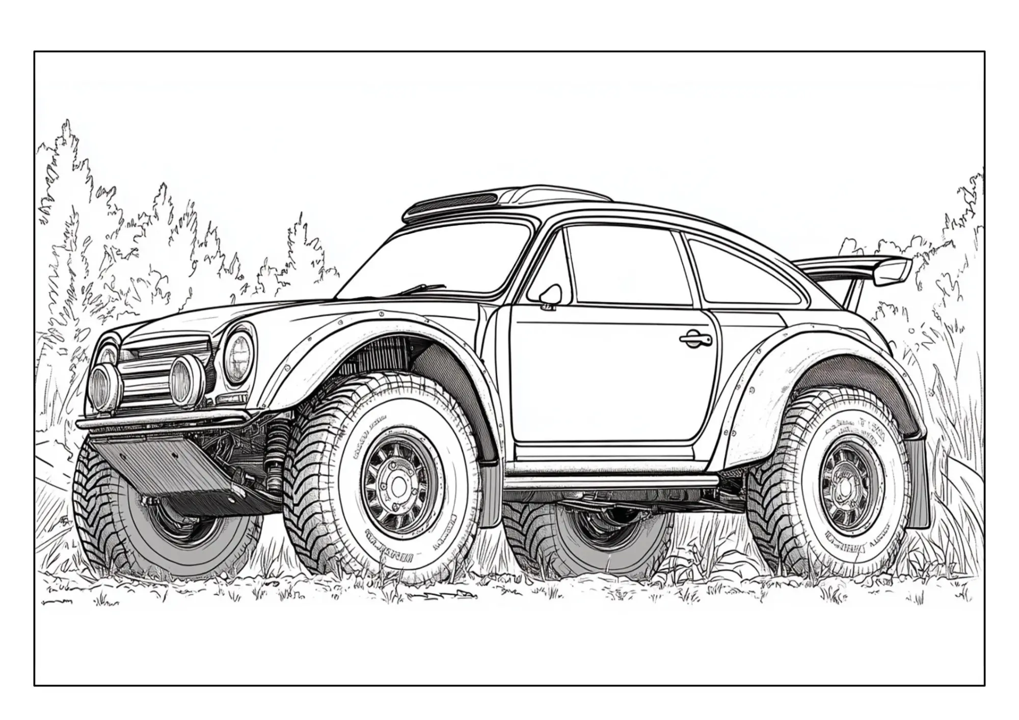 Bild: 9783986572655 | Auto Malbuch für Kinder ab 6 Jahren - Coole Sportwagen | Müller | Buch