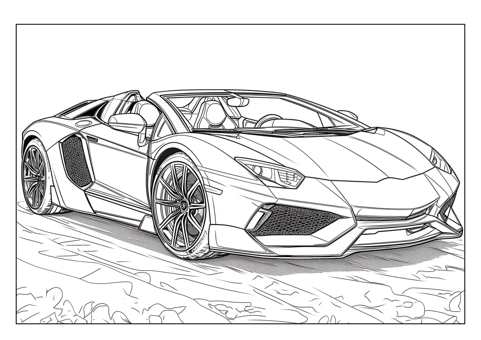 Bild: 9783986572655 | Auto Malbuch für Kinder ab 6 Jahren - Coole Sportwagen | Müller | Buch