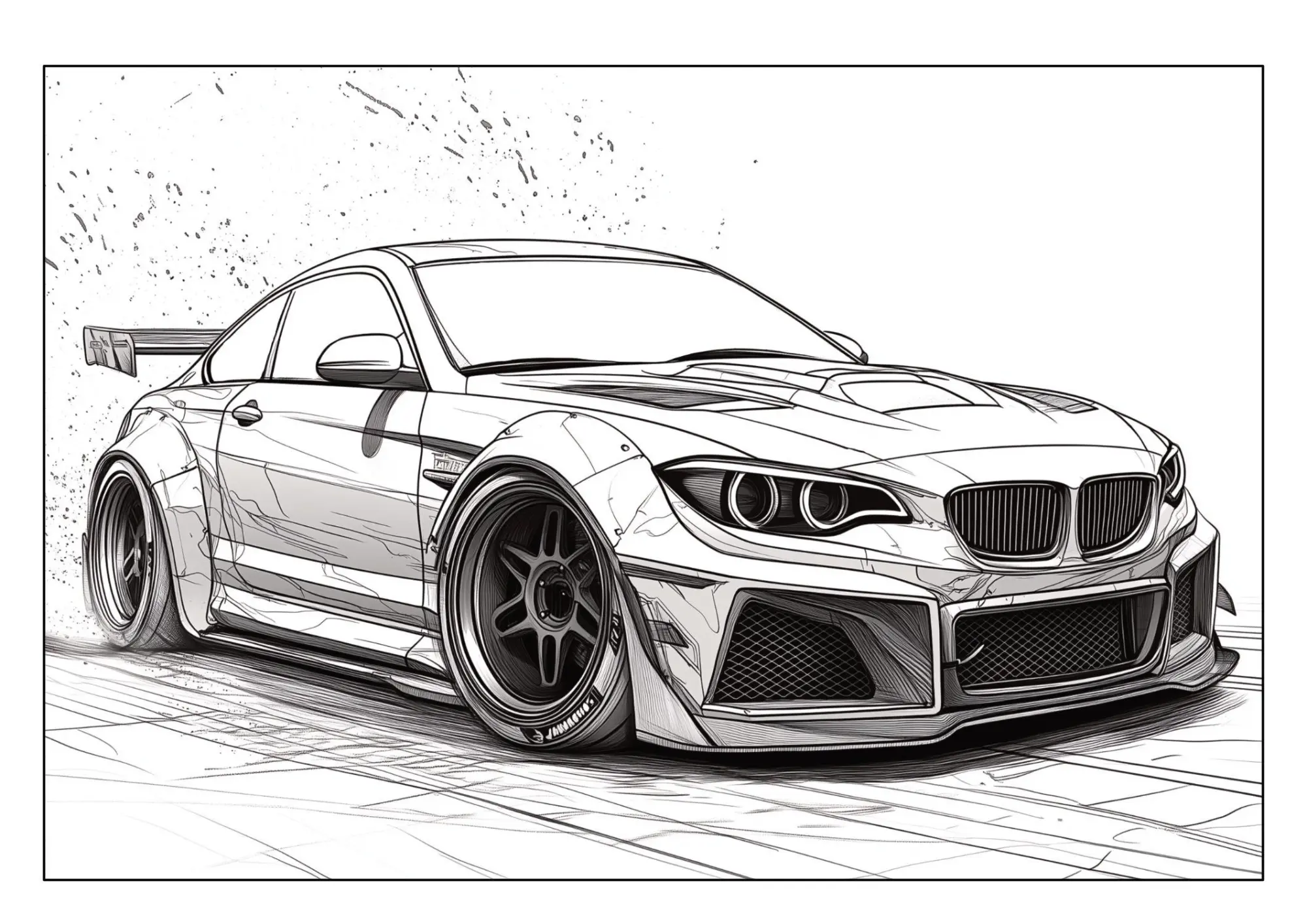 Bild: 9783986572655 | Auto Malbuch für Kinder ab 6 Jahren - Coole Sportwagen | Müller | Buch