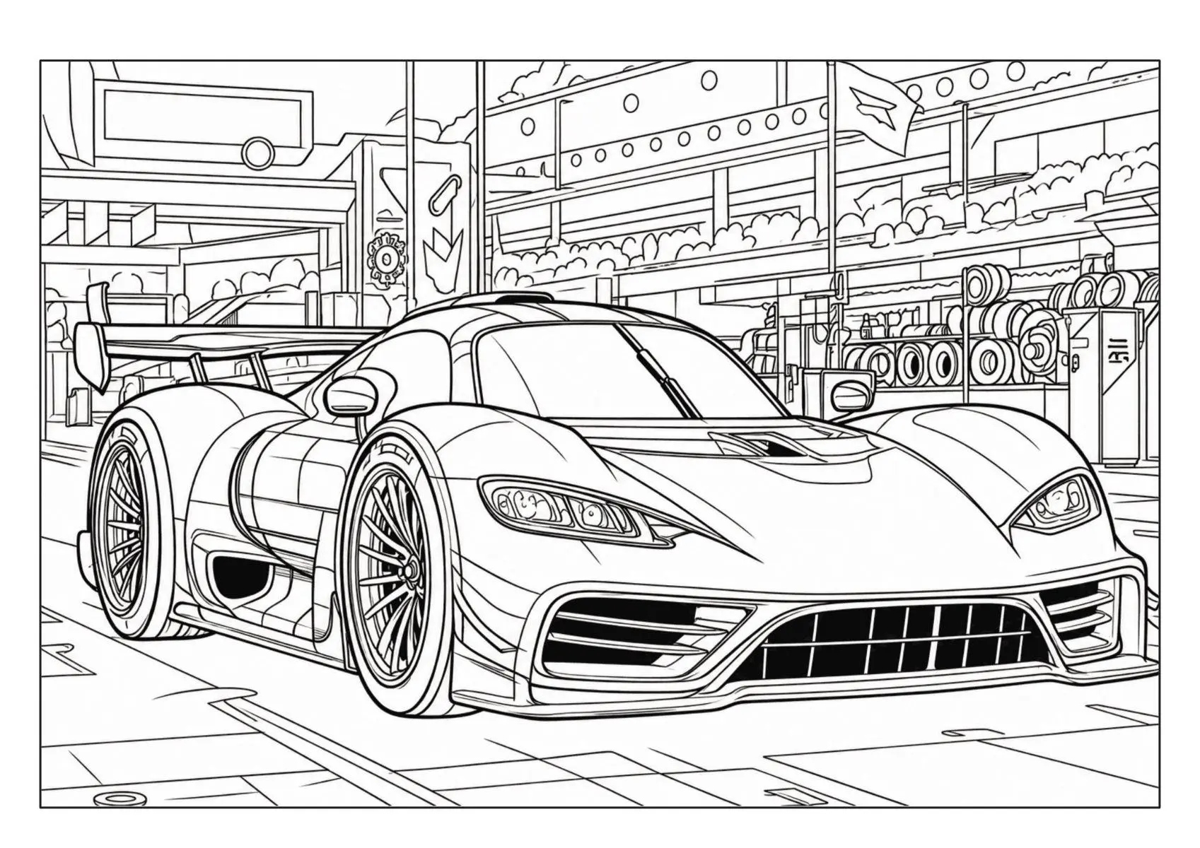 Bild: 9783986572655 | Auto Malbuch für Kinder ab 6 Jahren - Coole Sportwagen | Müller | Buch