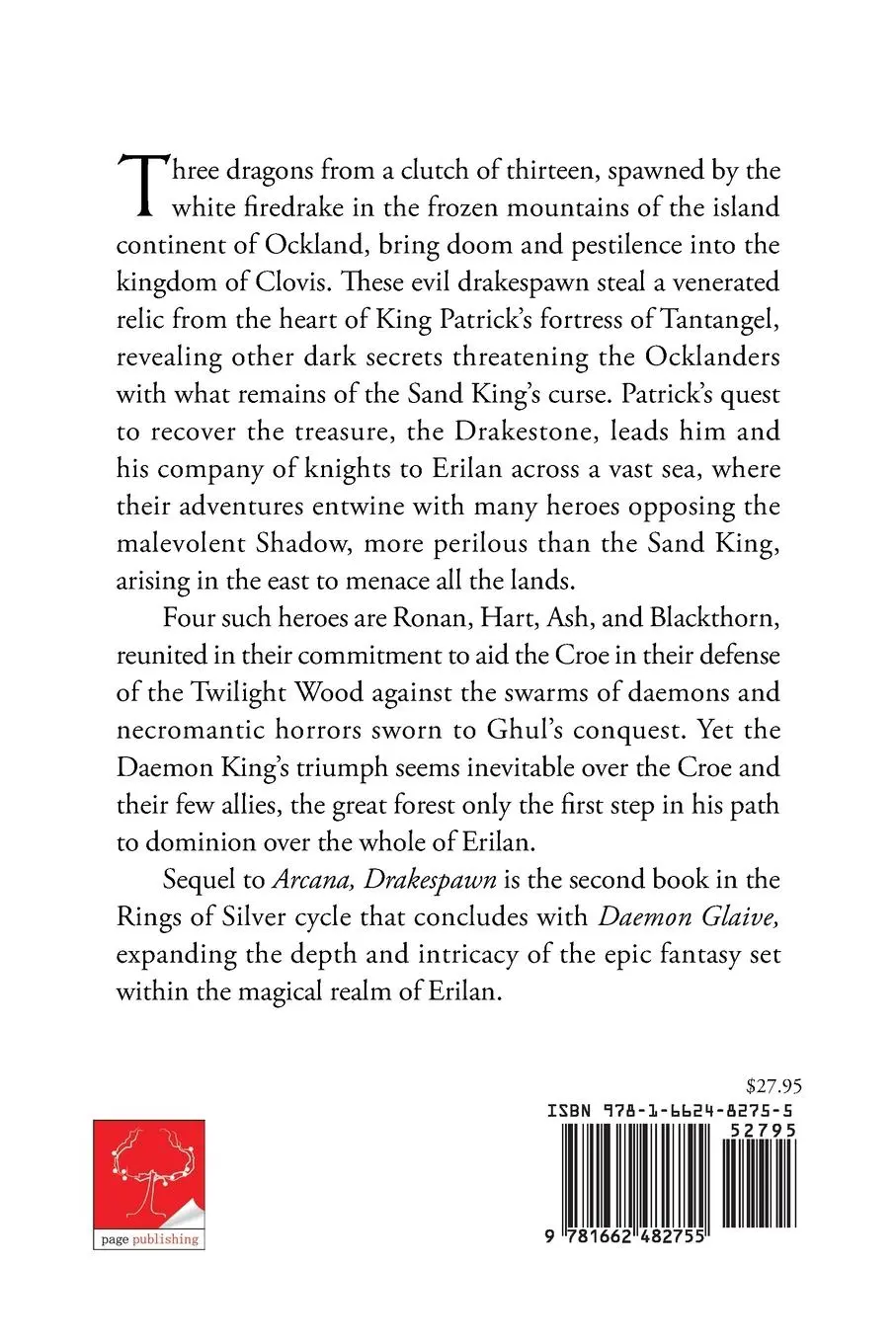 Rückseite: 9781662482755 | Drakespawn | Rings of Silver | John P. R. Hughes | Taschenbuch | 2022