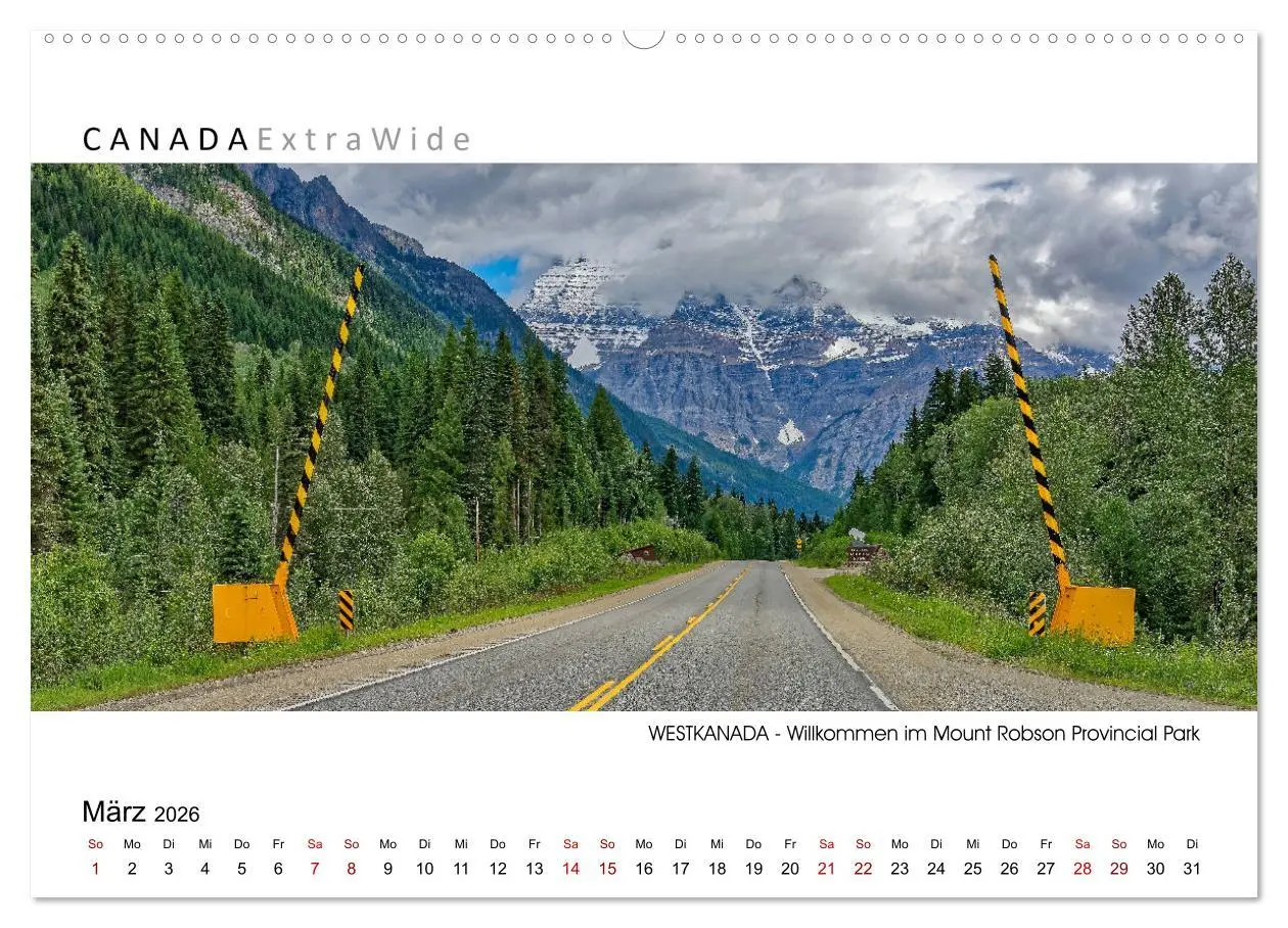 Bild: 9783457662755 | Impressionen aus Westkanada (hochwertiger Premium Wandkalender 2026...