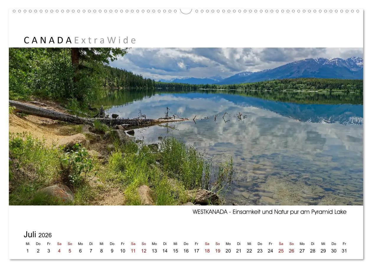 Bild: 9783457662755 | Impressionen aus Westkanada (hochwertiger Premium Wandkalender 2026...