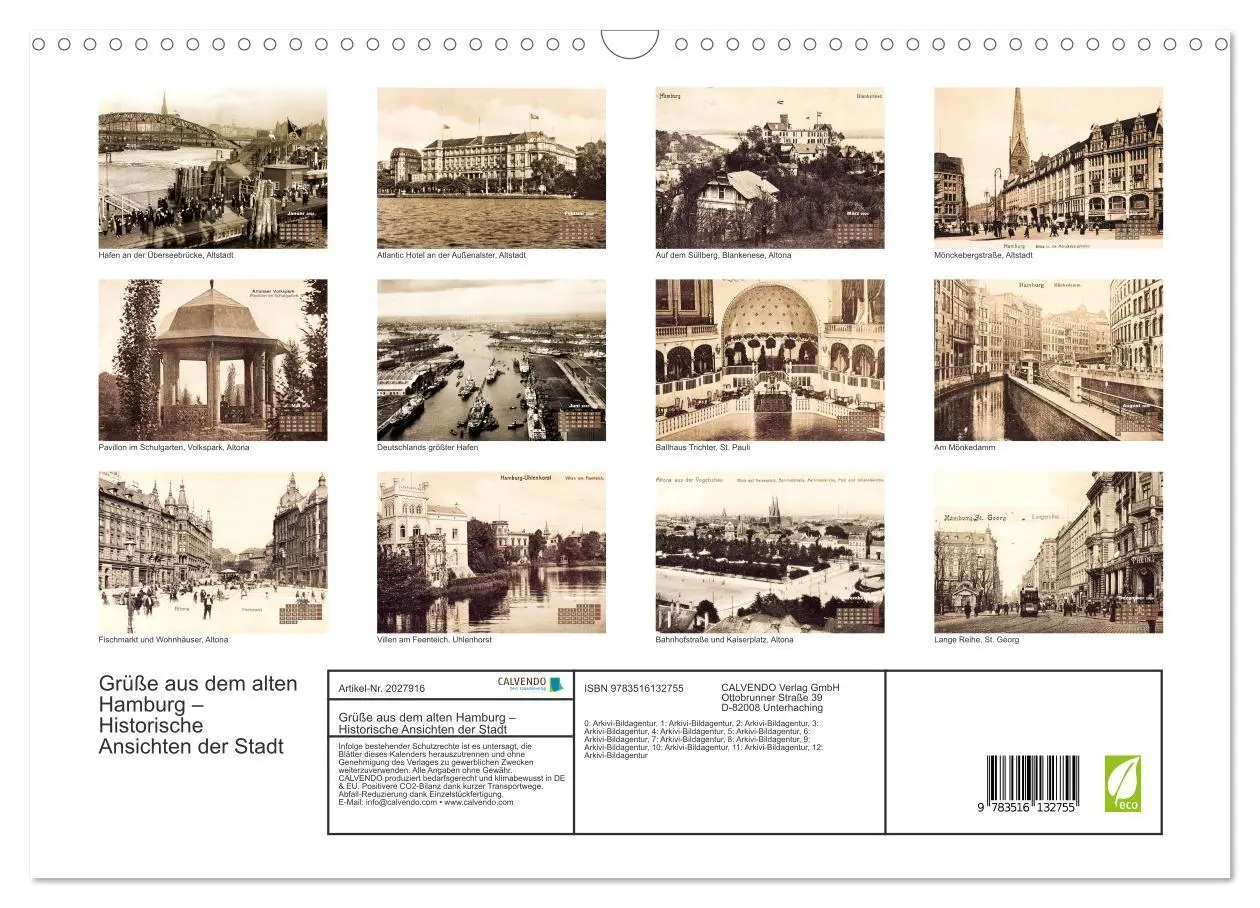 Bild: 9783516132755 | Grüße aus dem alten Hamburg - Historische Ansichten der Stadt...